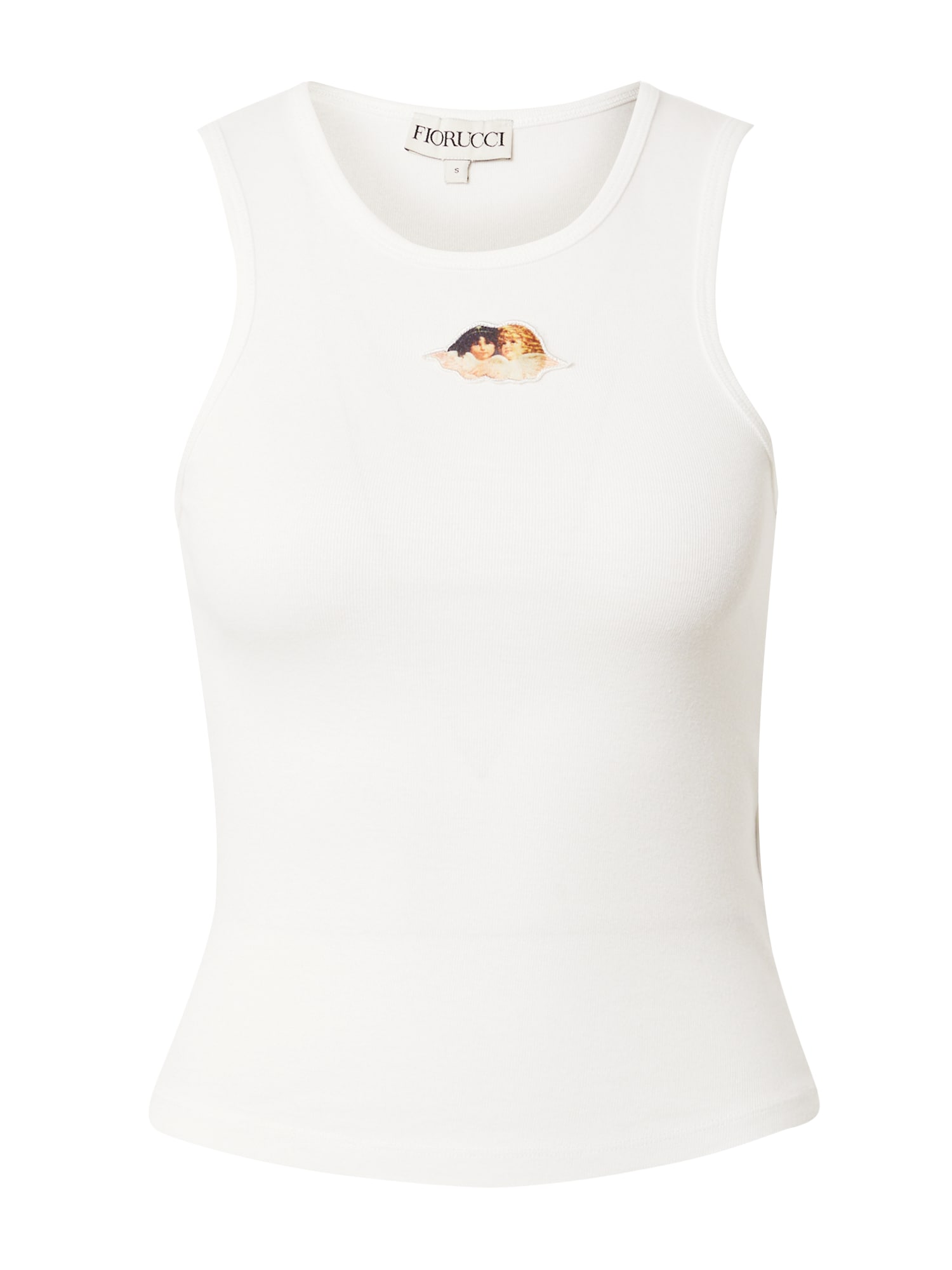 Fiorucci Top  rjava / bela