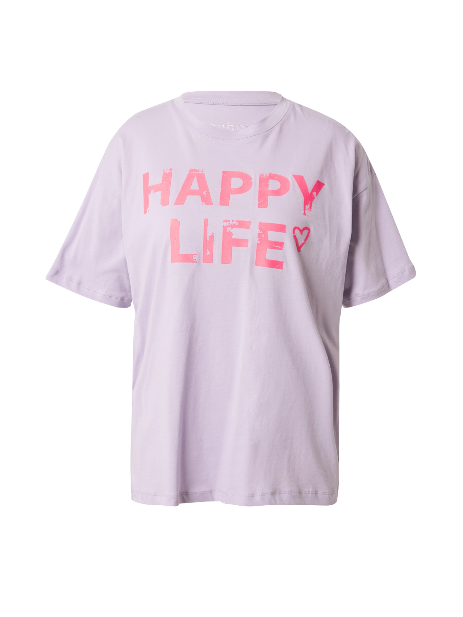 Frogbox Majica 'Happy Life'  majnica / svetlo roza