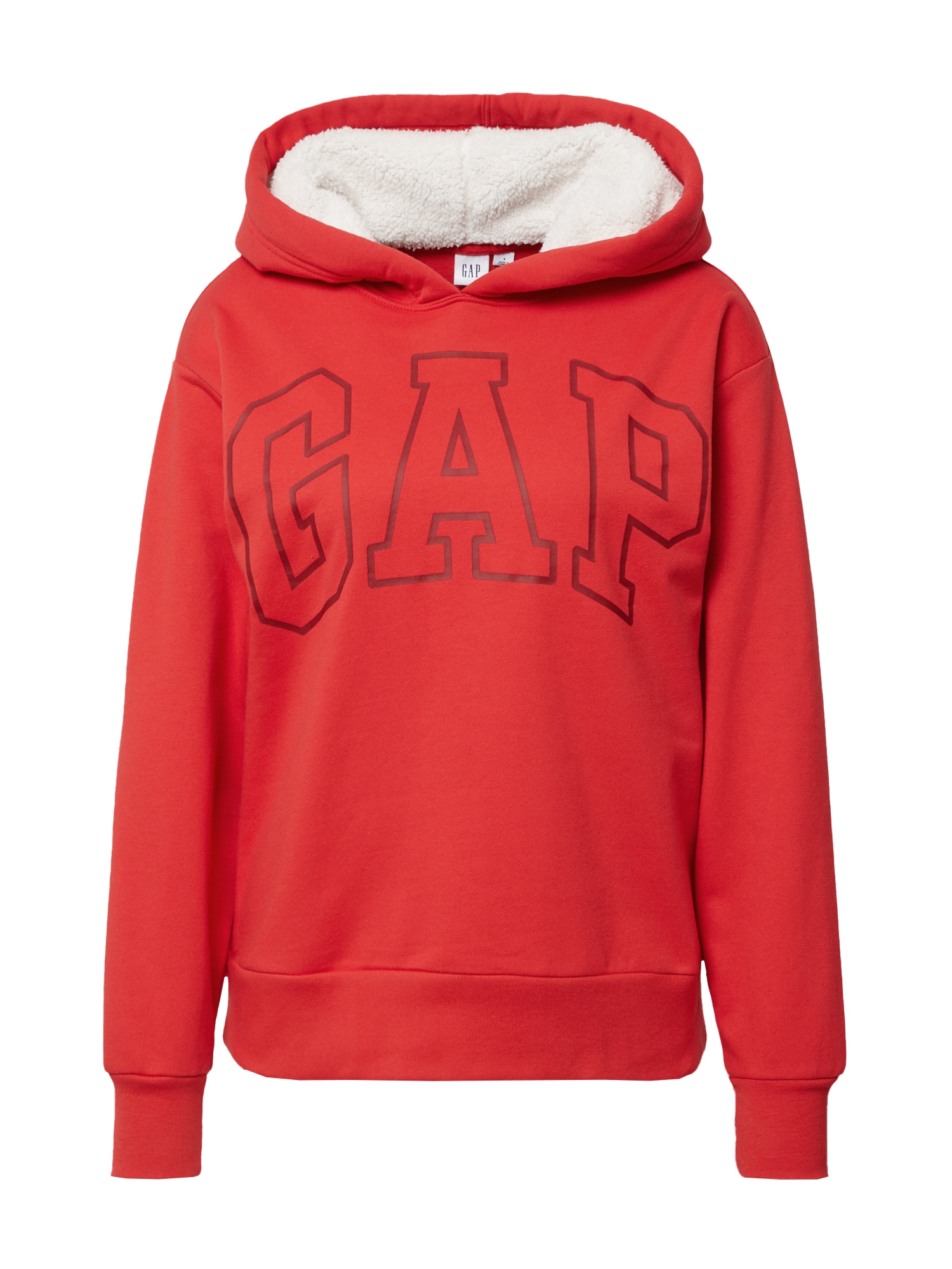 GAP Majica  rdeča / češnjevo rdeča / bela