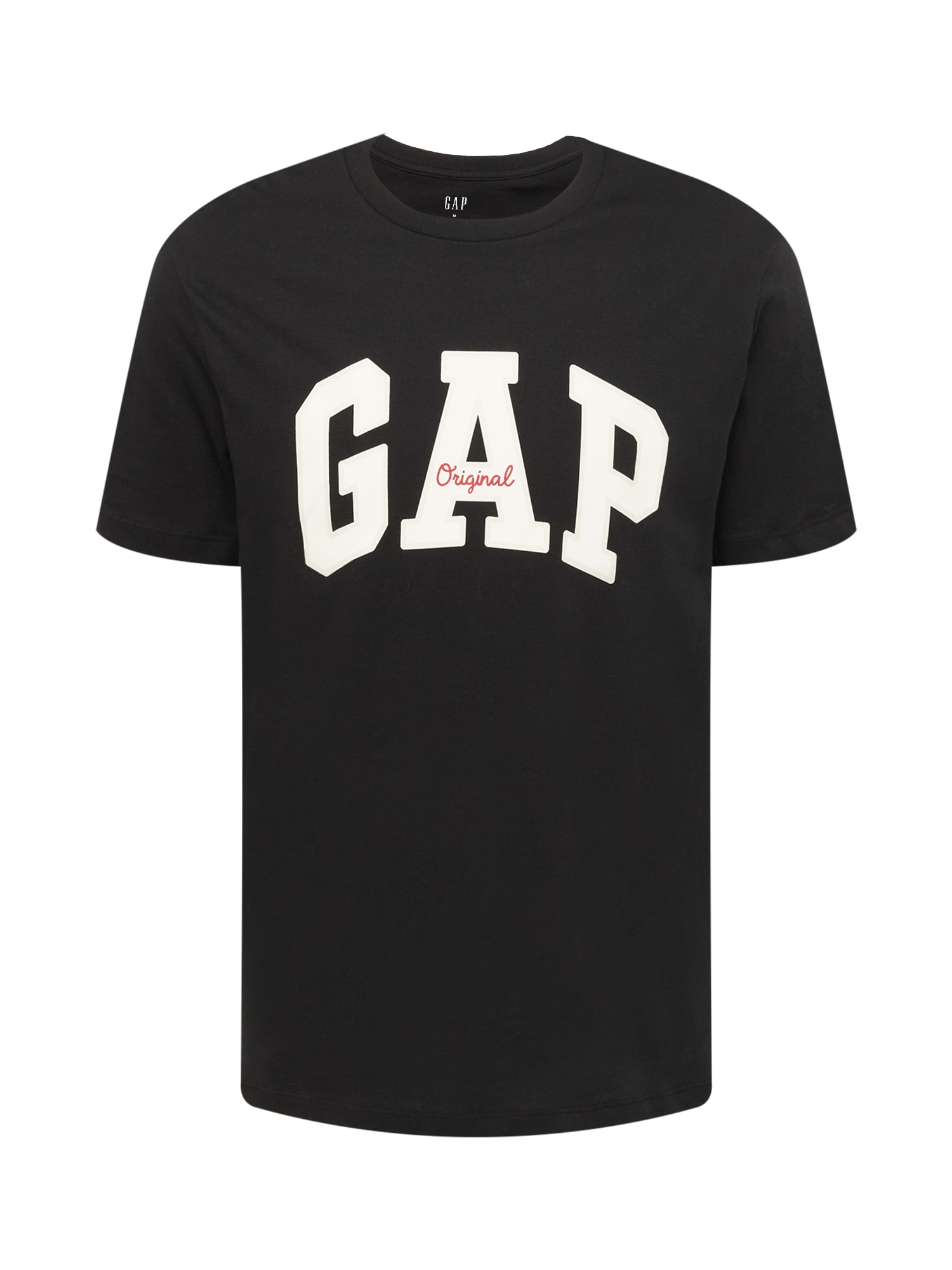 GAP Majica  svetlo rdeča / črna / bela
