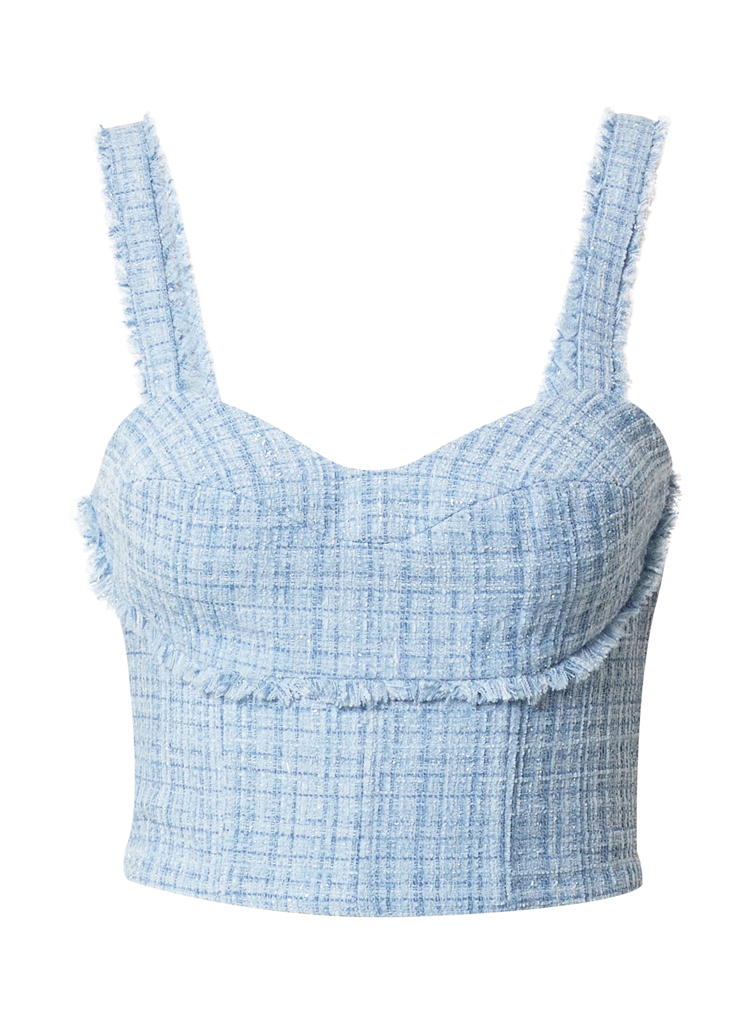 GUESS Top  nebeško modra