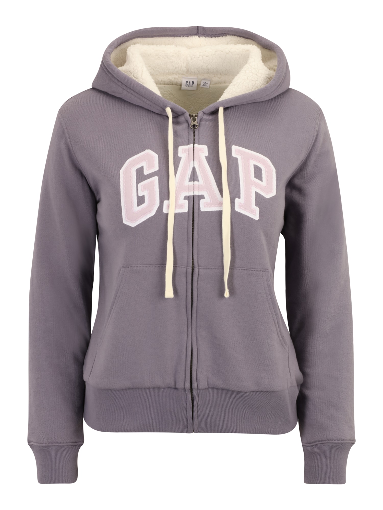 Gap Petite Jopa na zadrgo  nude / temno siva / bela