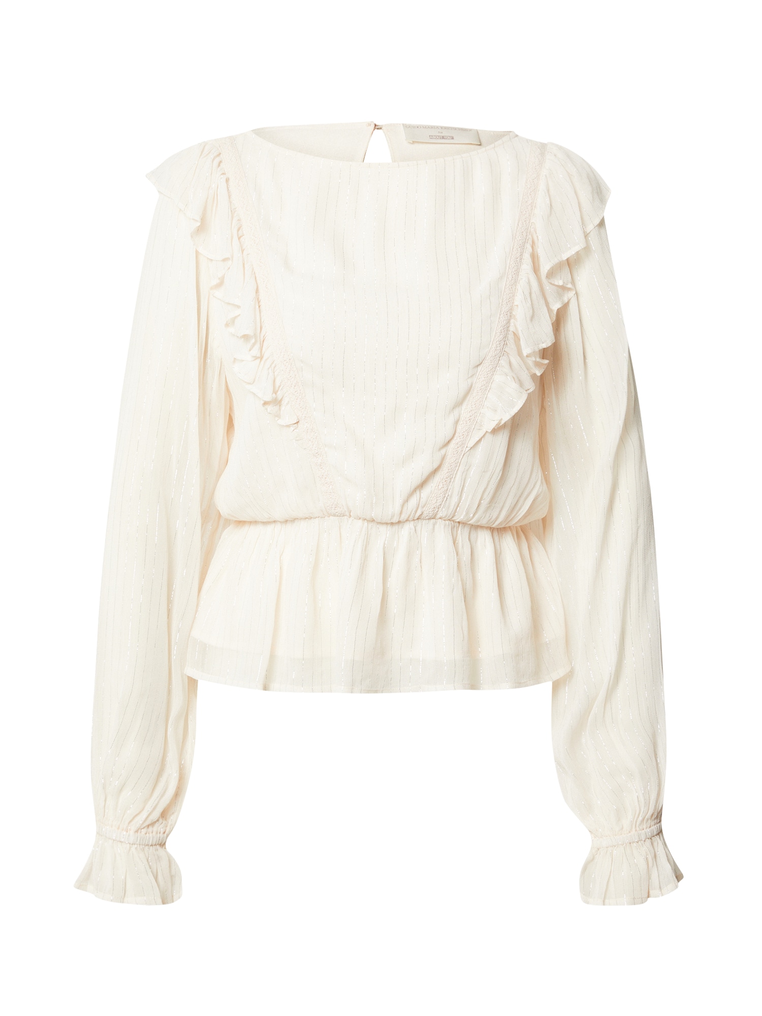 Guido Maria Kretschmer Collection Bluza 'Lani'  srebrna / off-bela