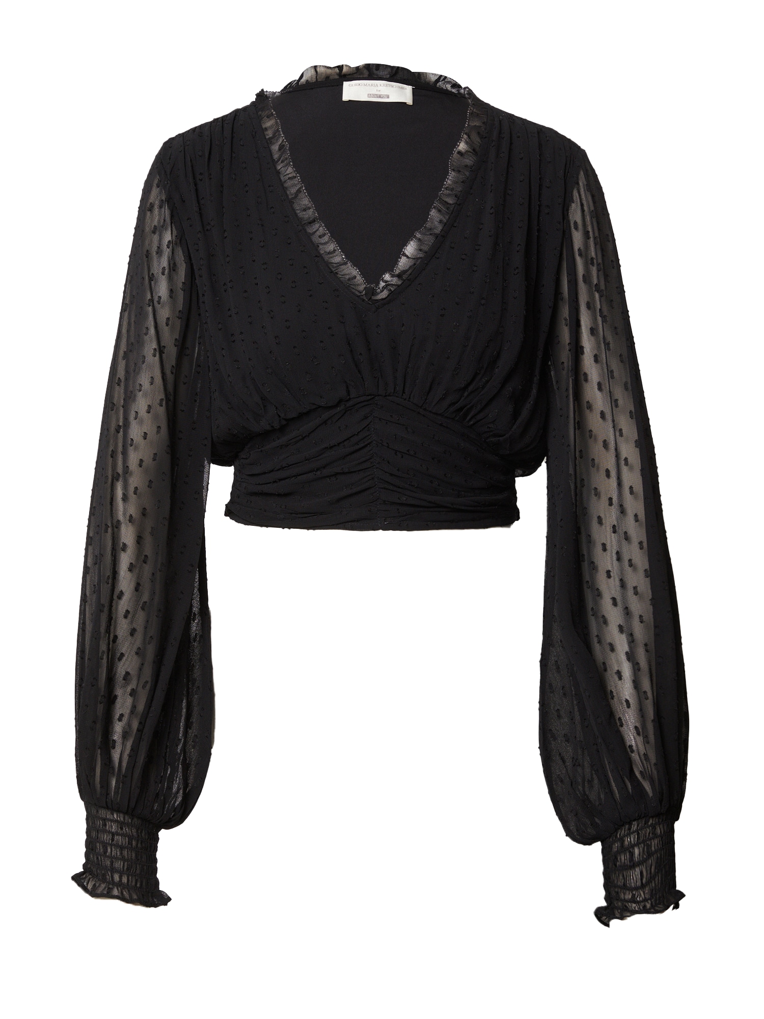 Guido Maria Kretschmer Collection Bluza 'Liora'  črna