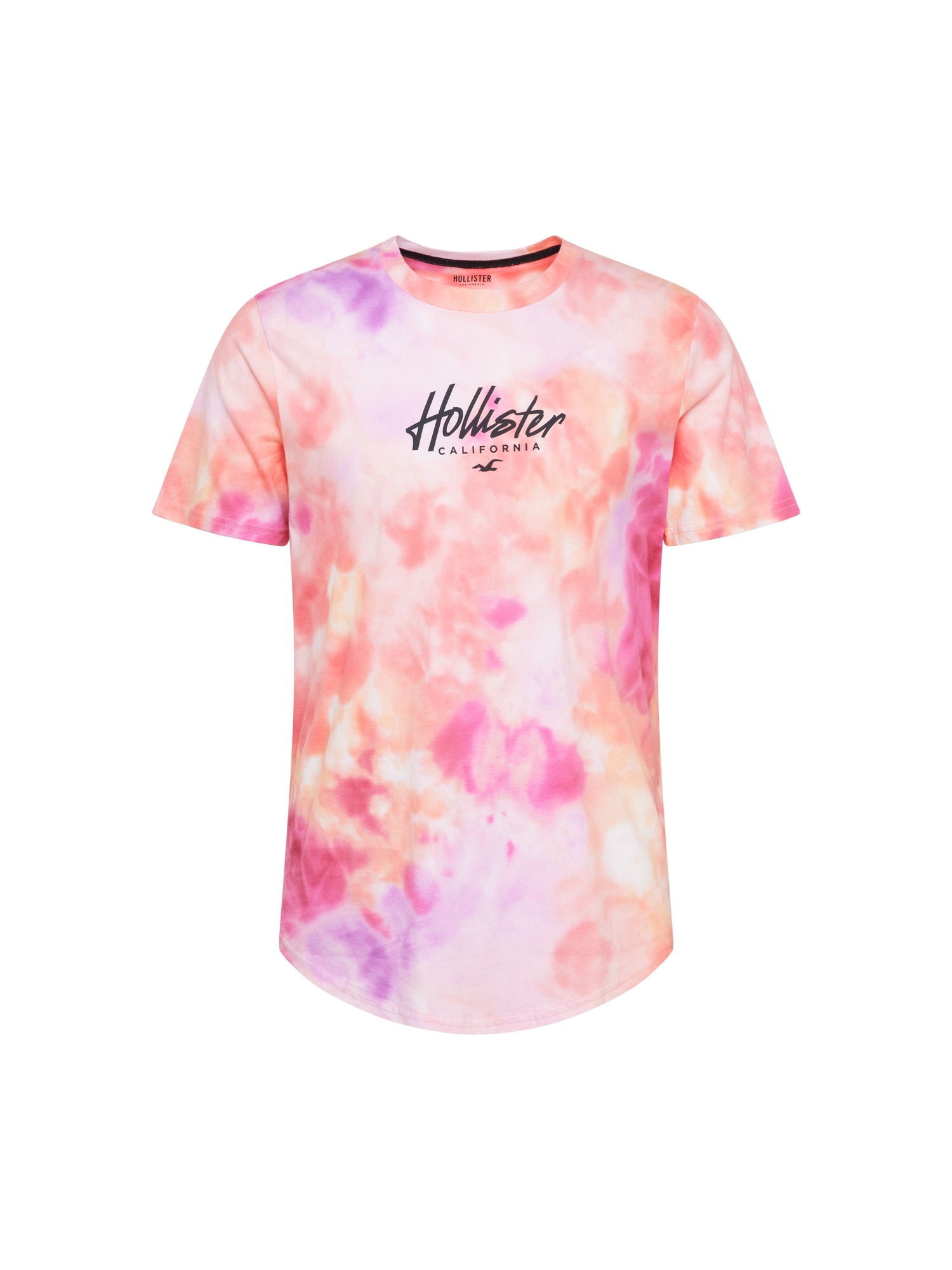 HOLLISTER Majica  lila / oranžna / roza / črna / bela
