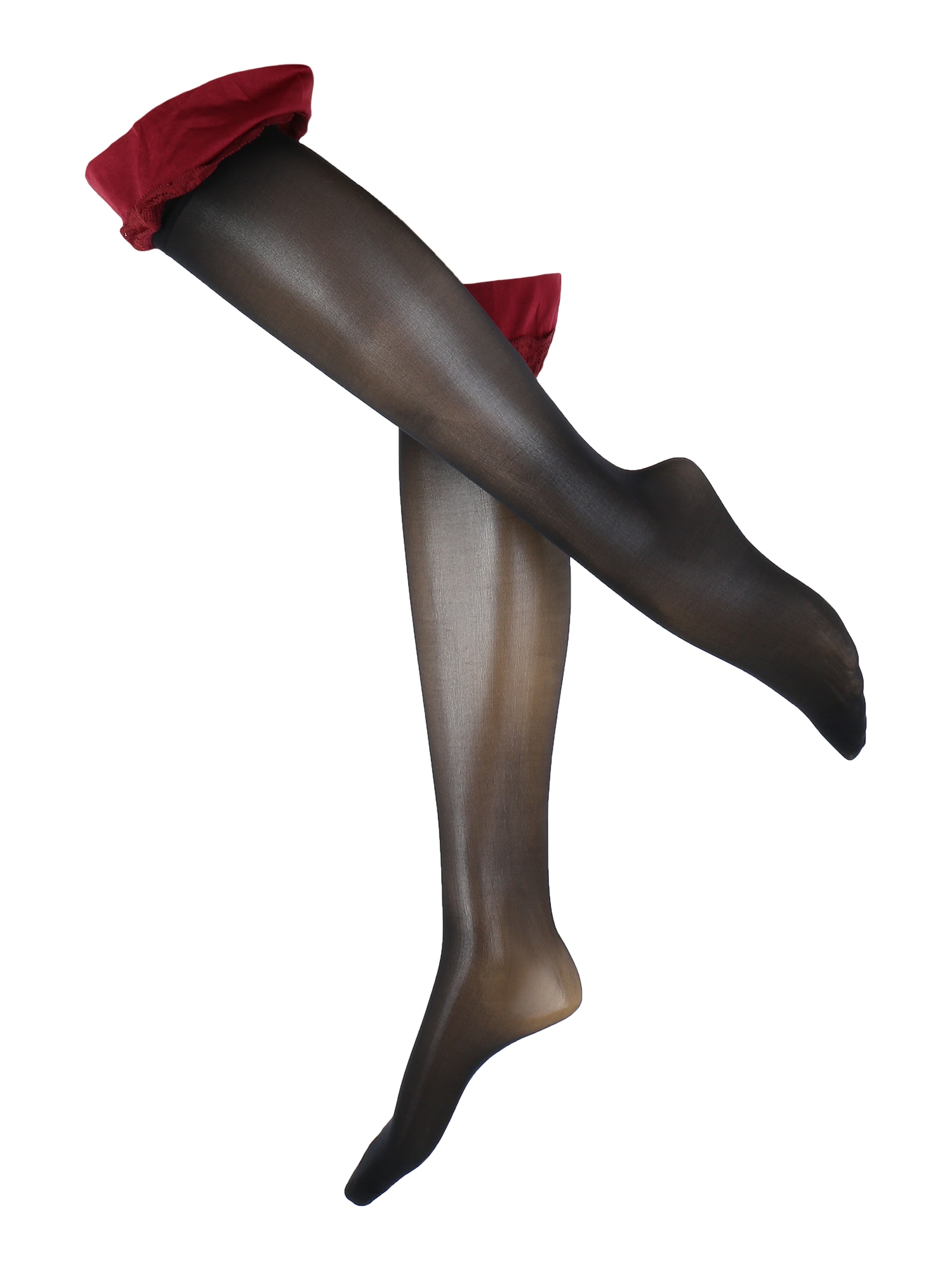 Hunkemöller Hlačne nogavice  črna