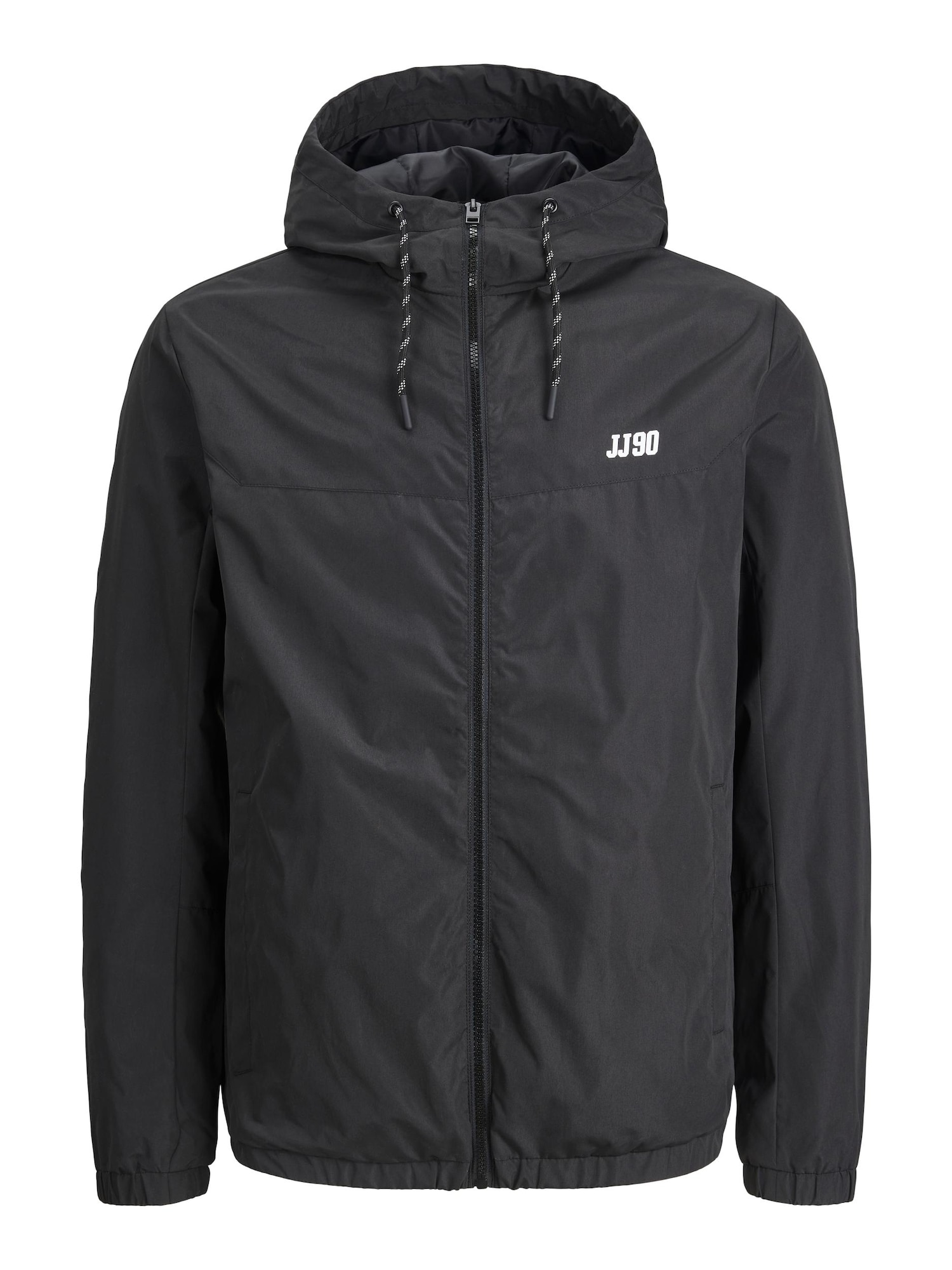JACK & JONES Funkcionalna jakna 'DOVER'  črna / bela