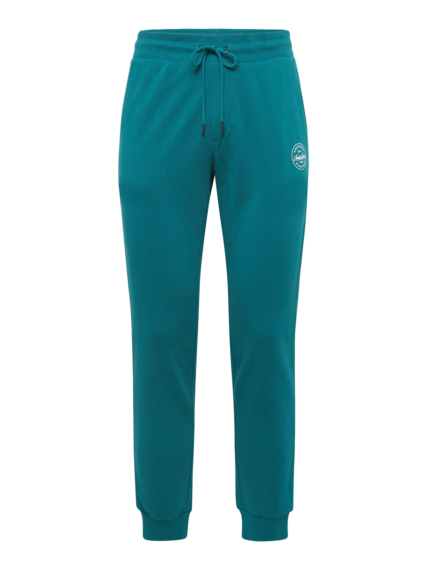 JACK & JONES Hlače 'GORDON'  žad / bela