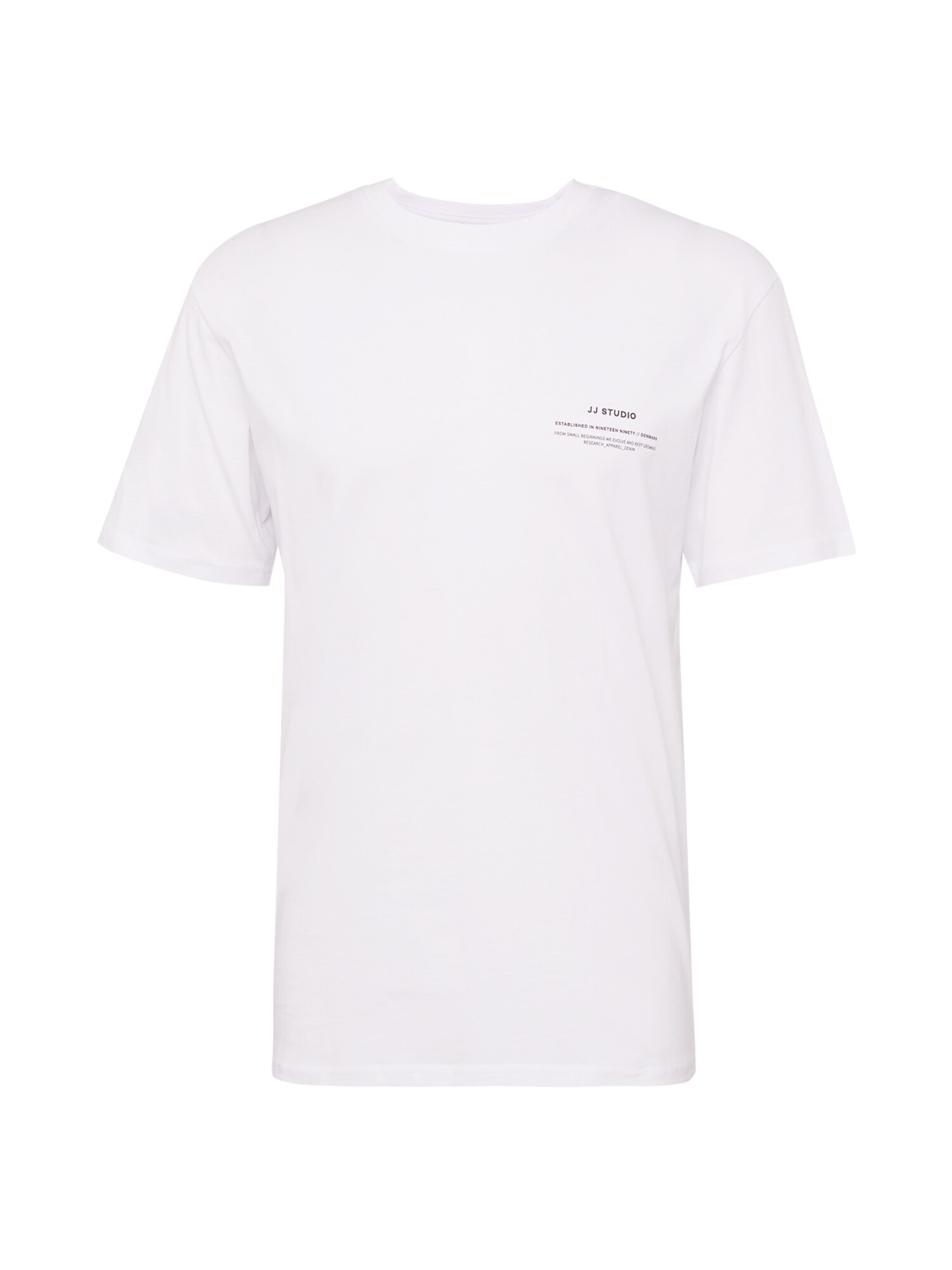 JACK & JONES Majica 'FELIX'  črna / bela