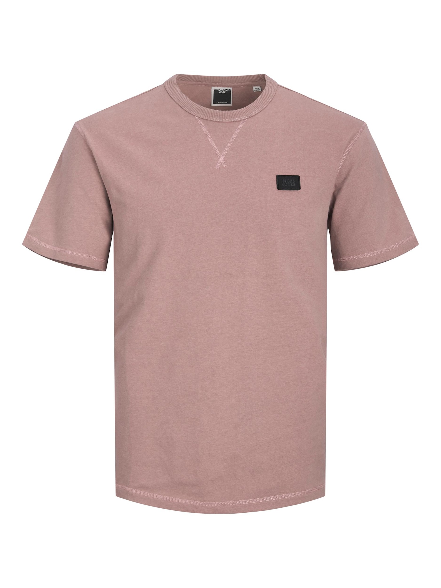 JACK & JONES Majica  mauve / črna