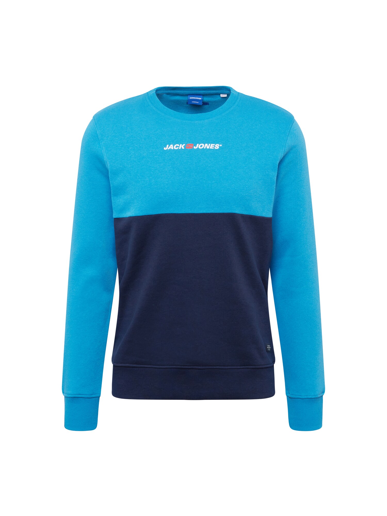 JACK & JONES Majica  mornarska / nebeško modra