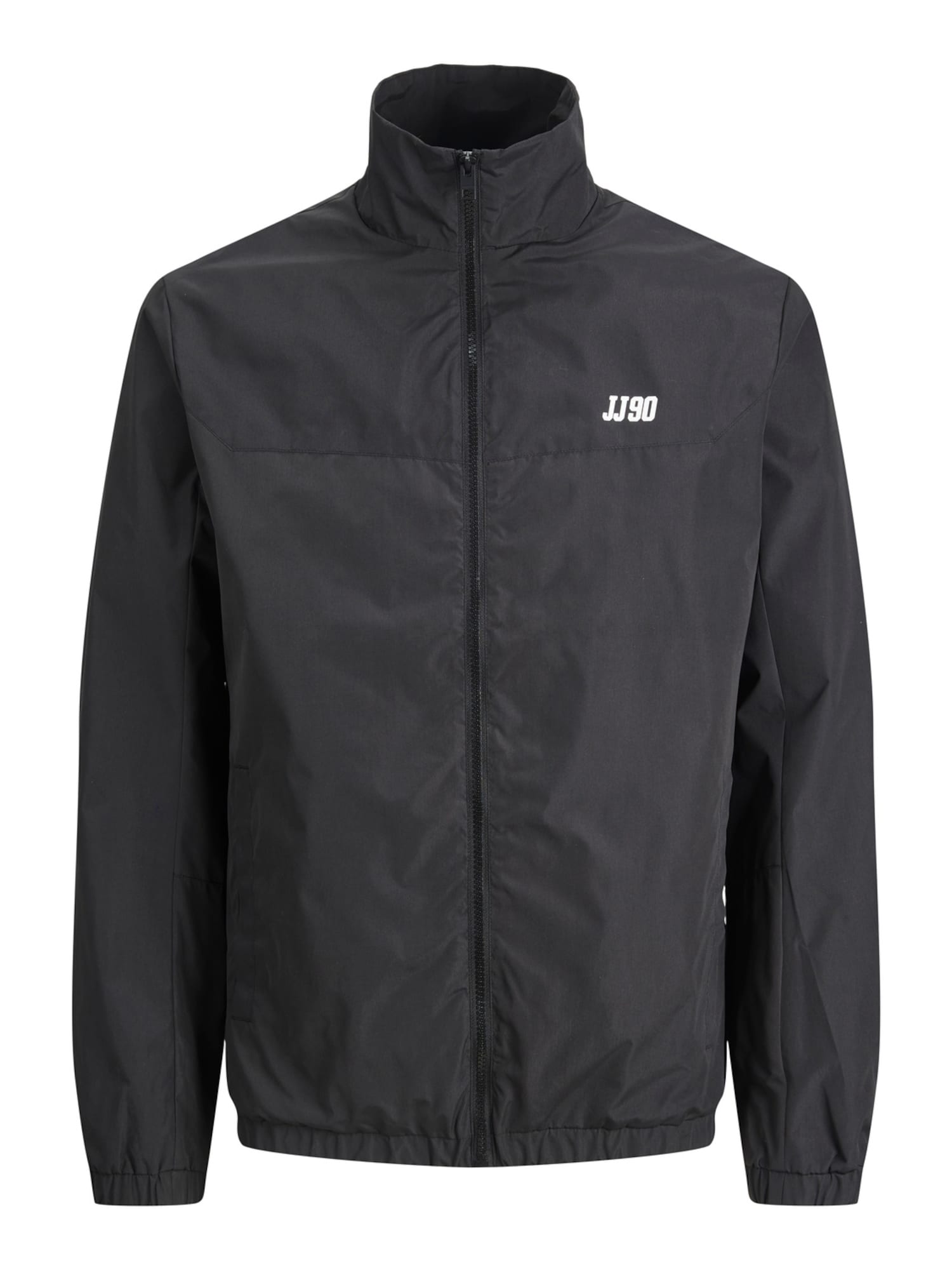 JACK & JONES Prehodna jakna  črna / bela