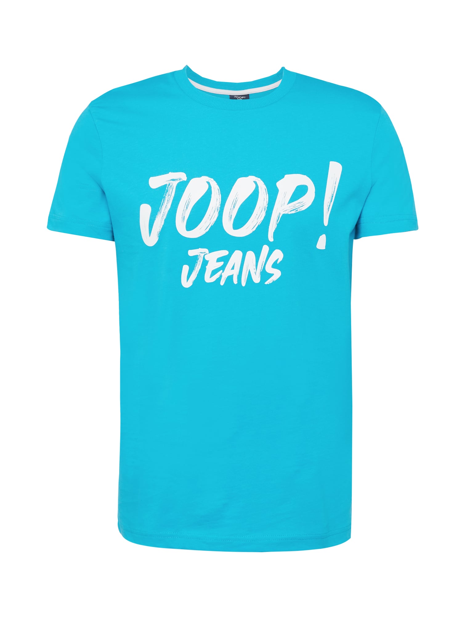 JOOP! Jeans Majica 'Alex'  turkizna / bela