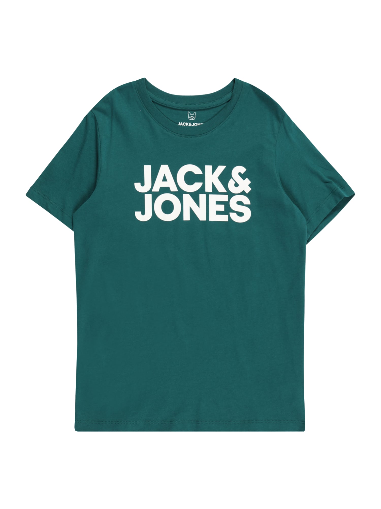 Jack & Jones Junior Majica 'Ecorp'  zelena / bela