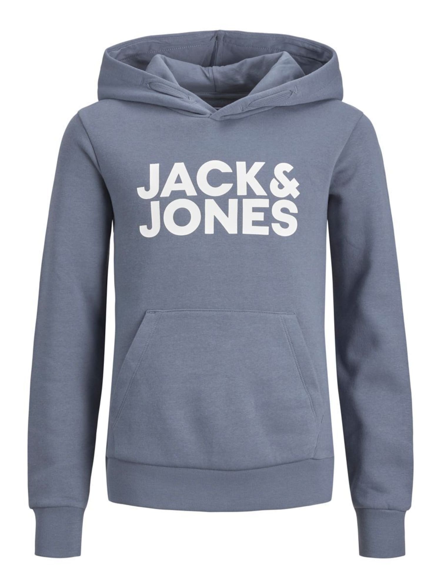 Jack & Jones Junior Majica  golobje modra / bela