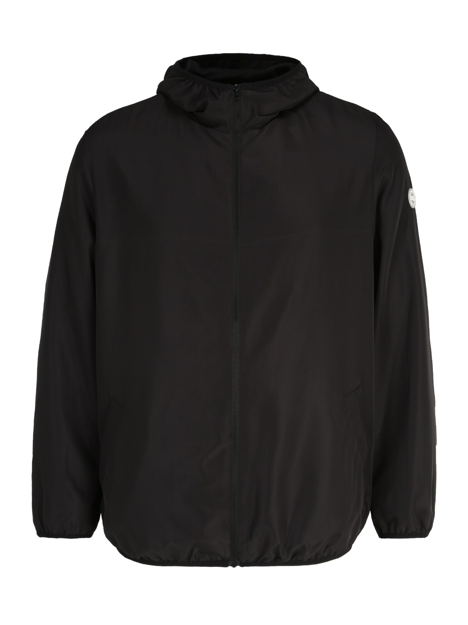 Jack & Jones Plus Prehodna jakna 'Cali'  črna / off-bela