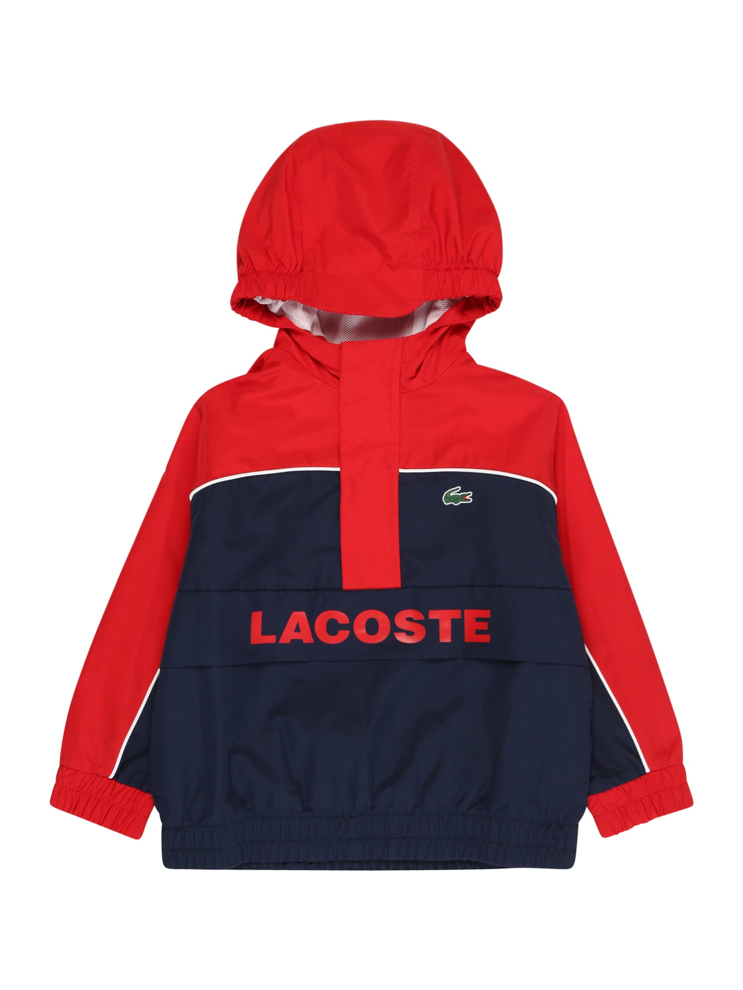 LACOSTE Funkcionalna jakna  mornarska / rdeča