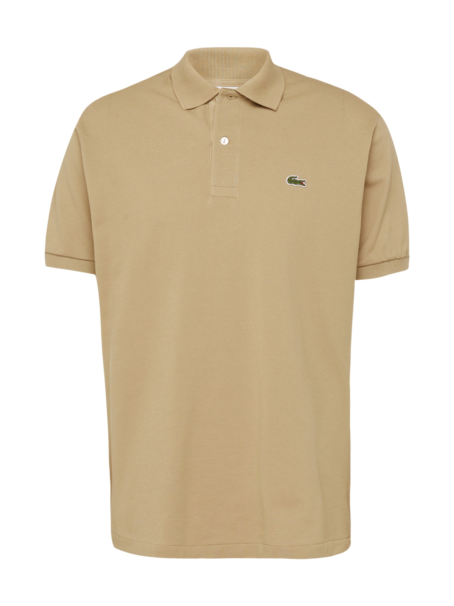 LACOSTE Majica  chamois / zelena / rdeča / bela