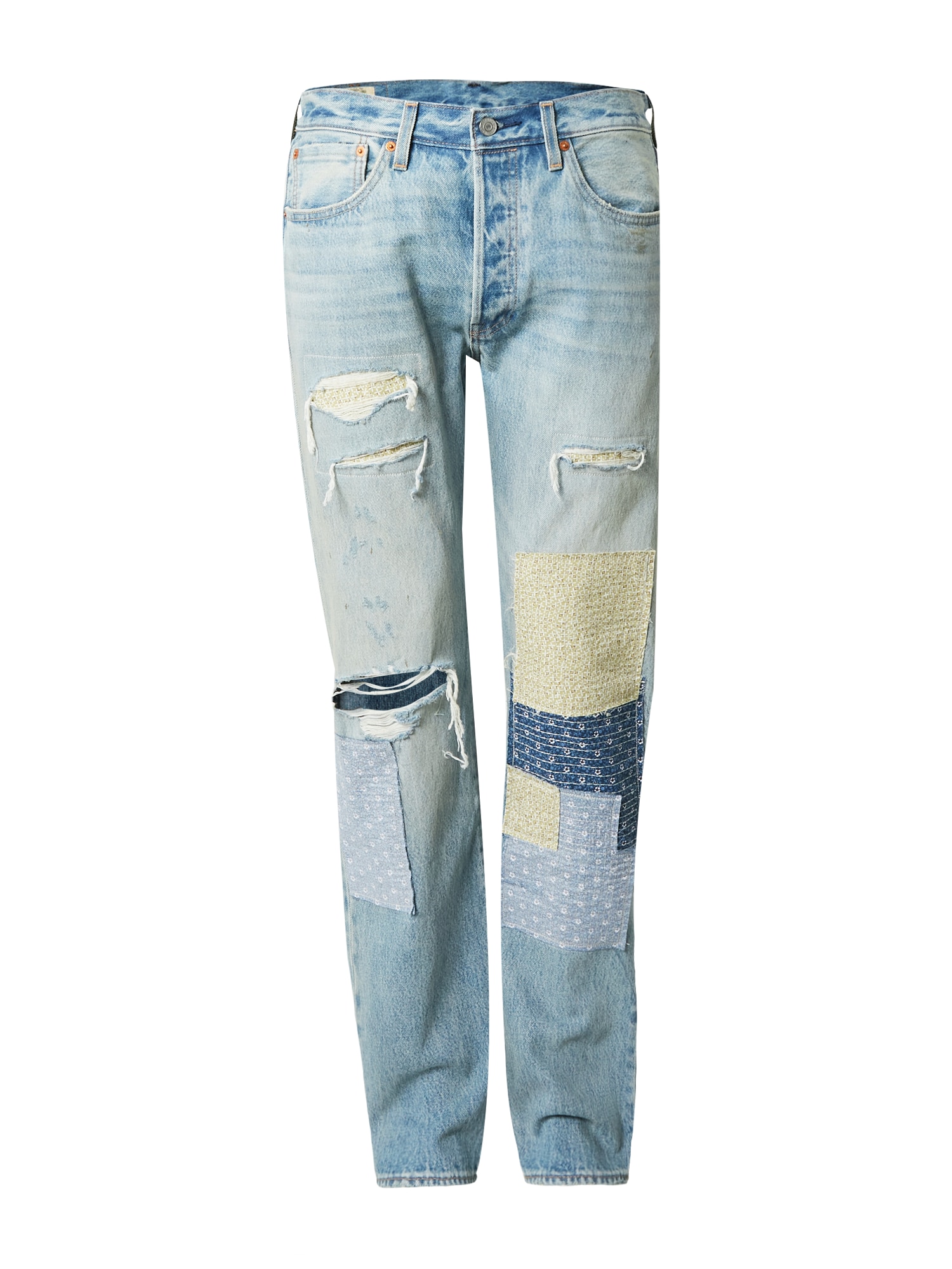 LEVI'S Kavbojke  kobalt modra / moder denim / trst / bela