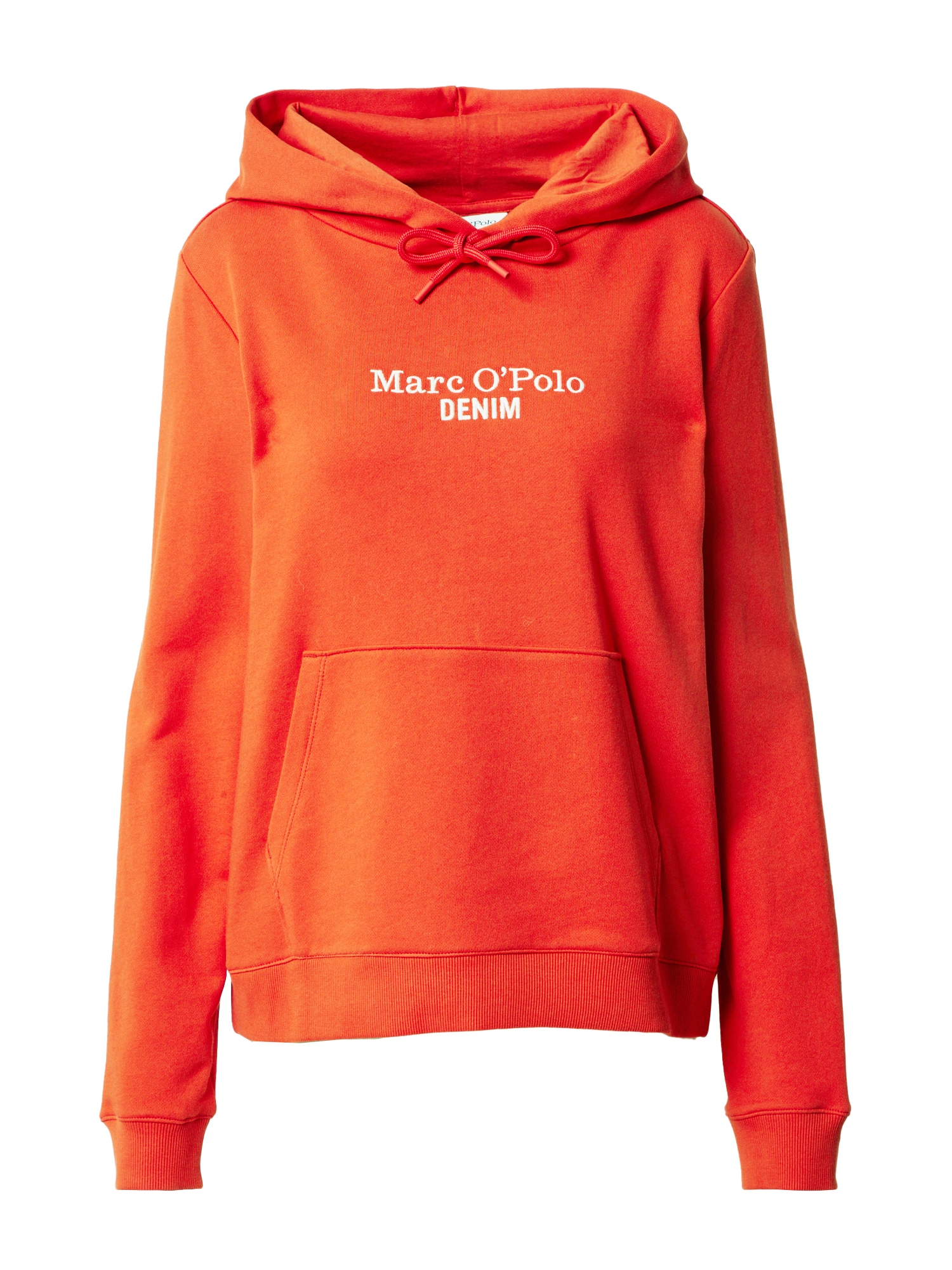 Marc O'Polo DENIM Majica  oranžno rdeča / bela