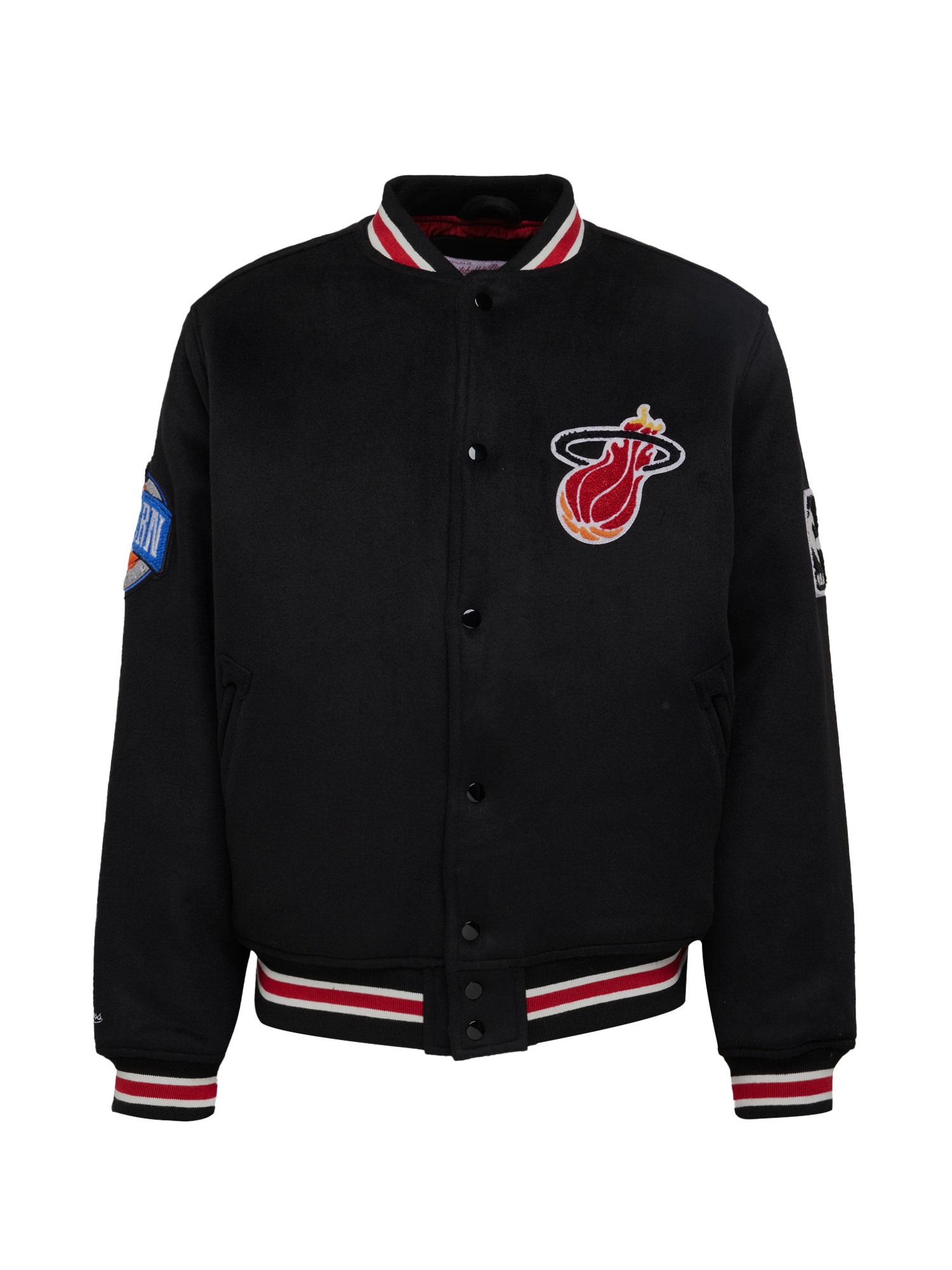 Mitchell & Ness Prehodna jakna  modra / rdeča / črna / bela