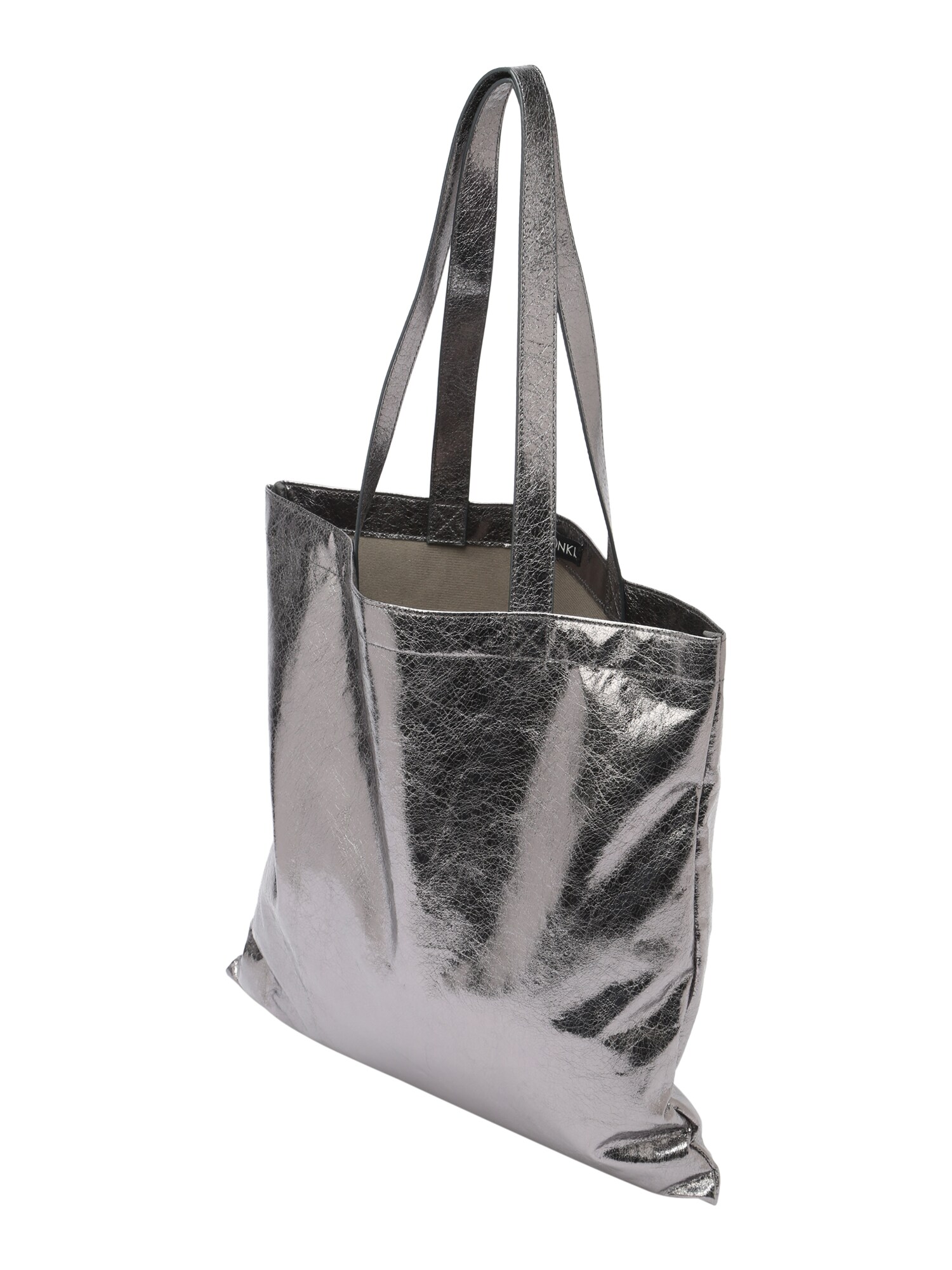 Monki Nakupovalna torba 'Milo'  srebrno-siva