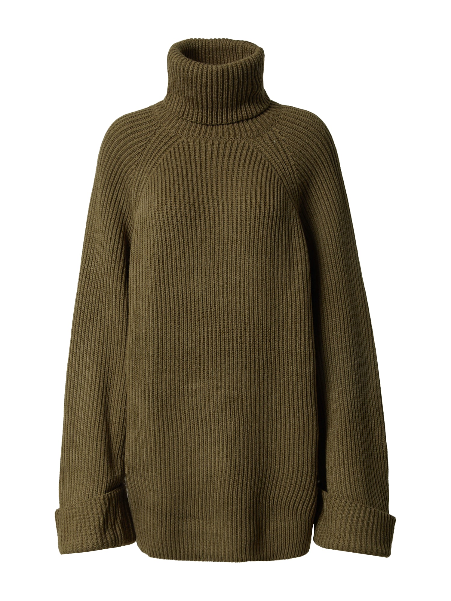 NA-KD Širok pulover  oliva