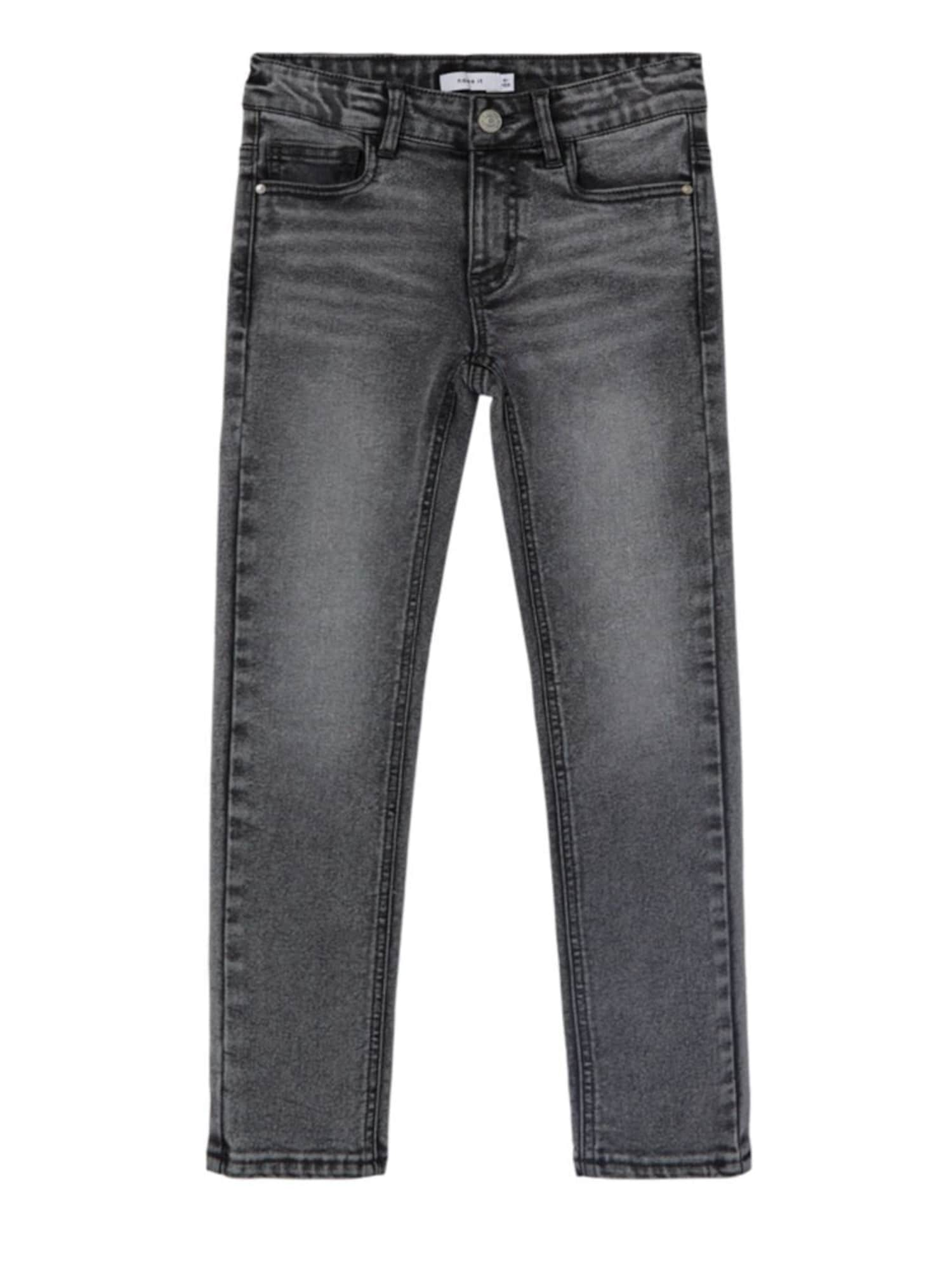 NAME IT Kavbojke 'Theo'  siva / siv denim