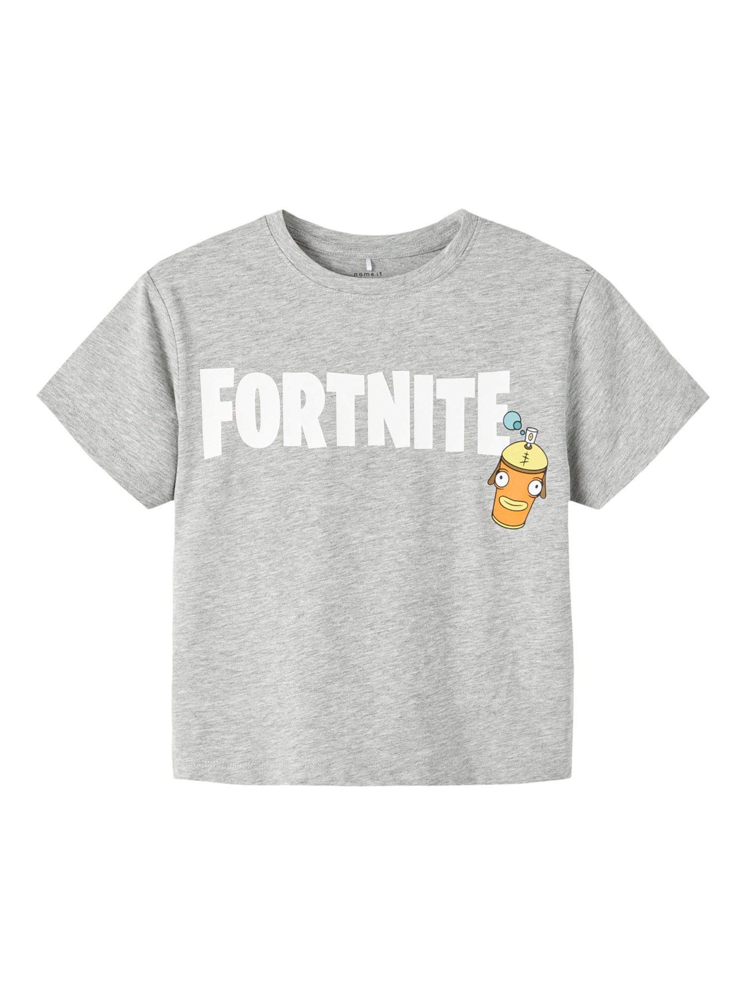 NAME IT Majica 'DASON Fortnite'  pegasto siva / mešane barve
