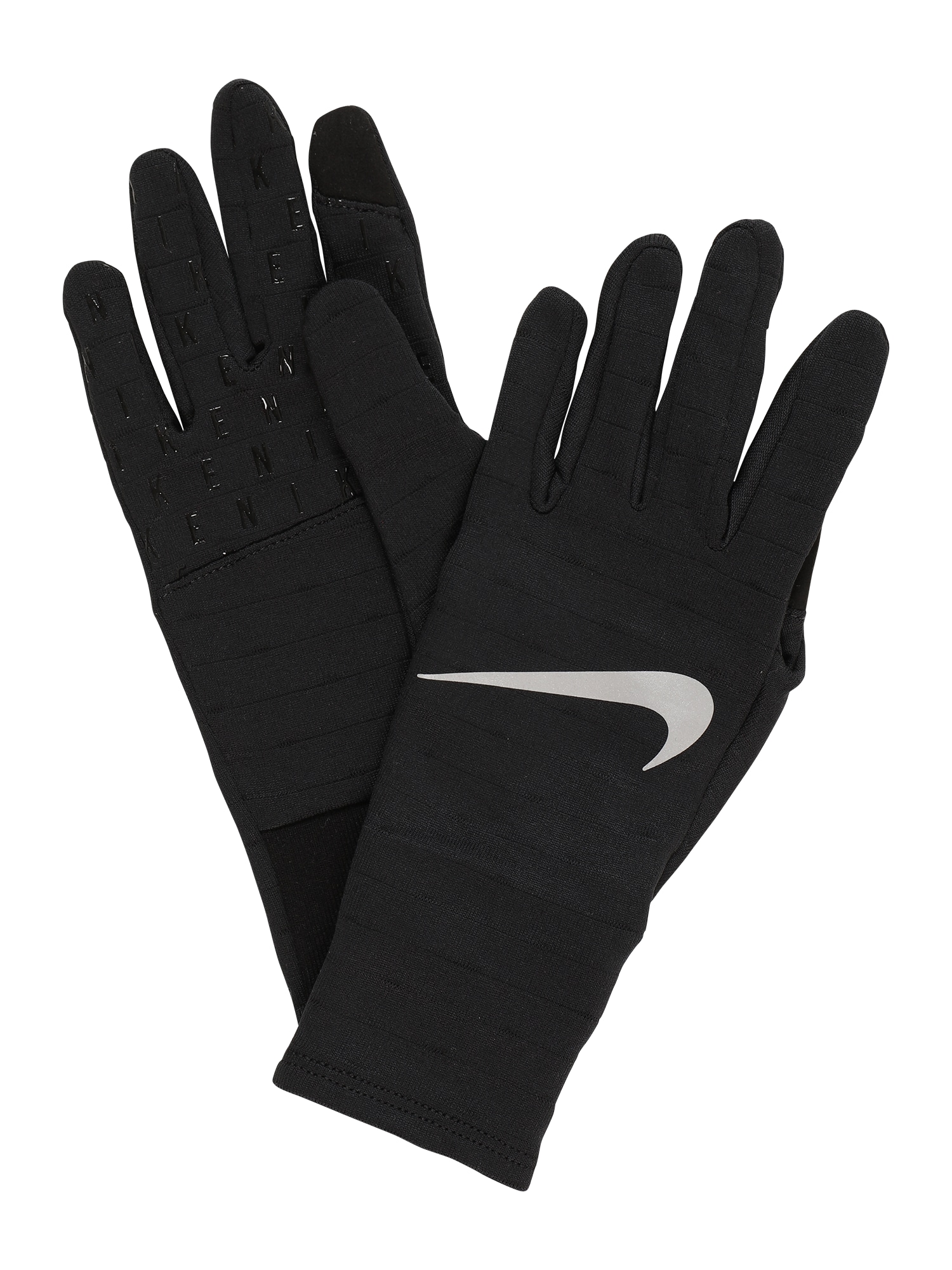 NIKE Športne rokavice 'Sphere 4.0'  srebrno-siva / črna