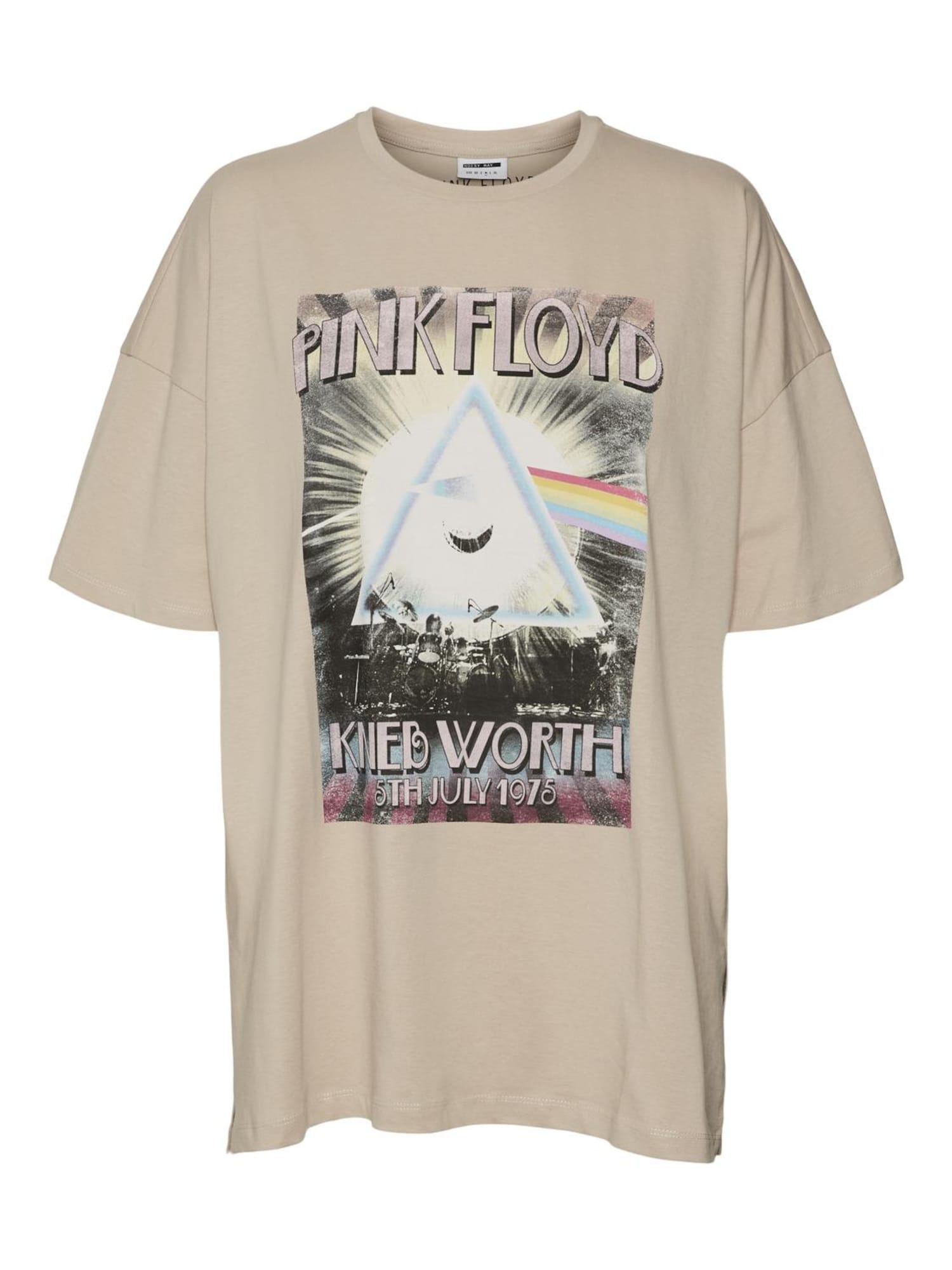 Noisy may Majica 'Pink Floyd'  svetlo bež / svetlo modra / črna / bela