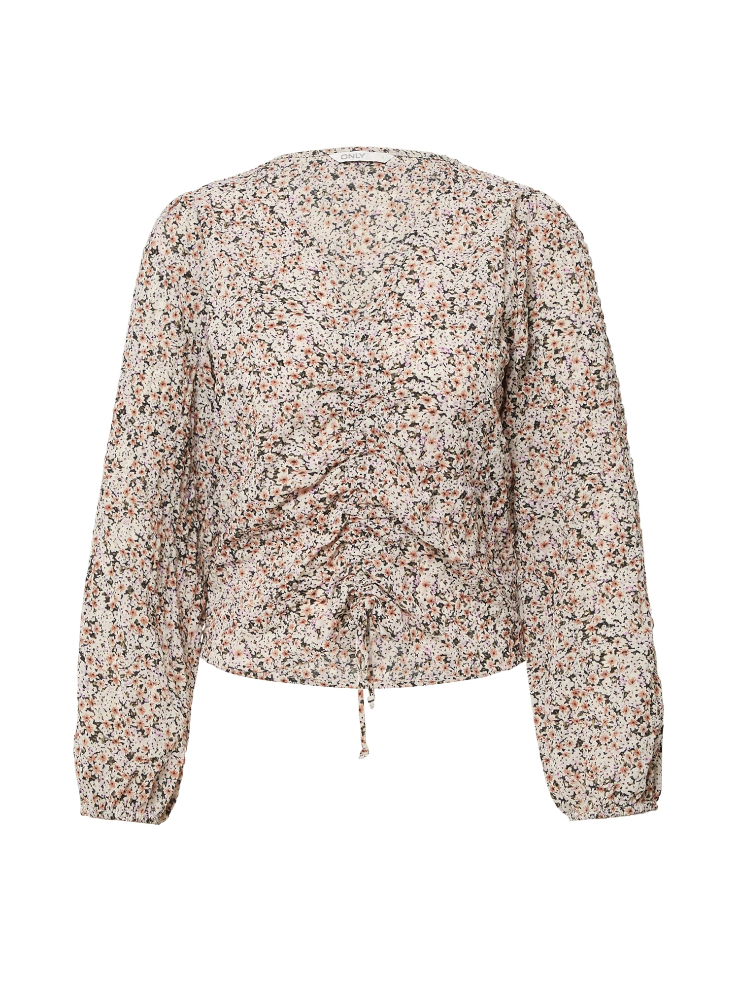 ONLY Bluza 'Heidi'  rdeča / črna / bela