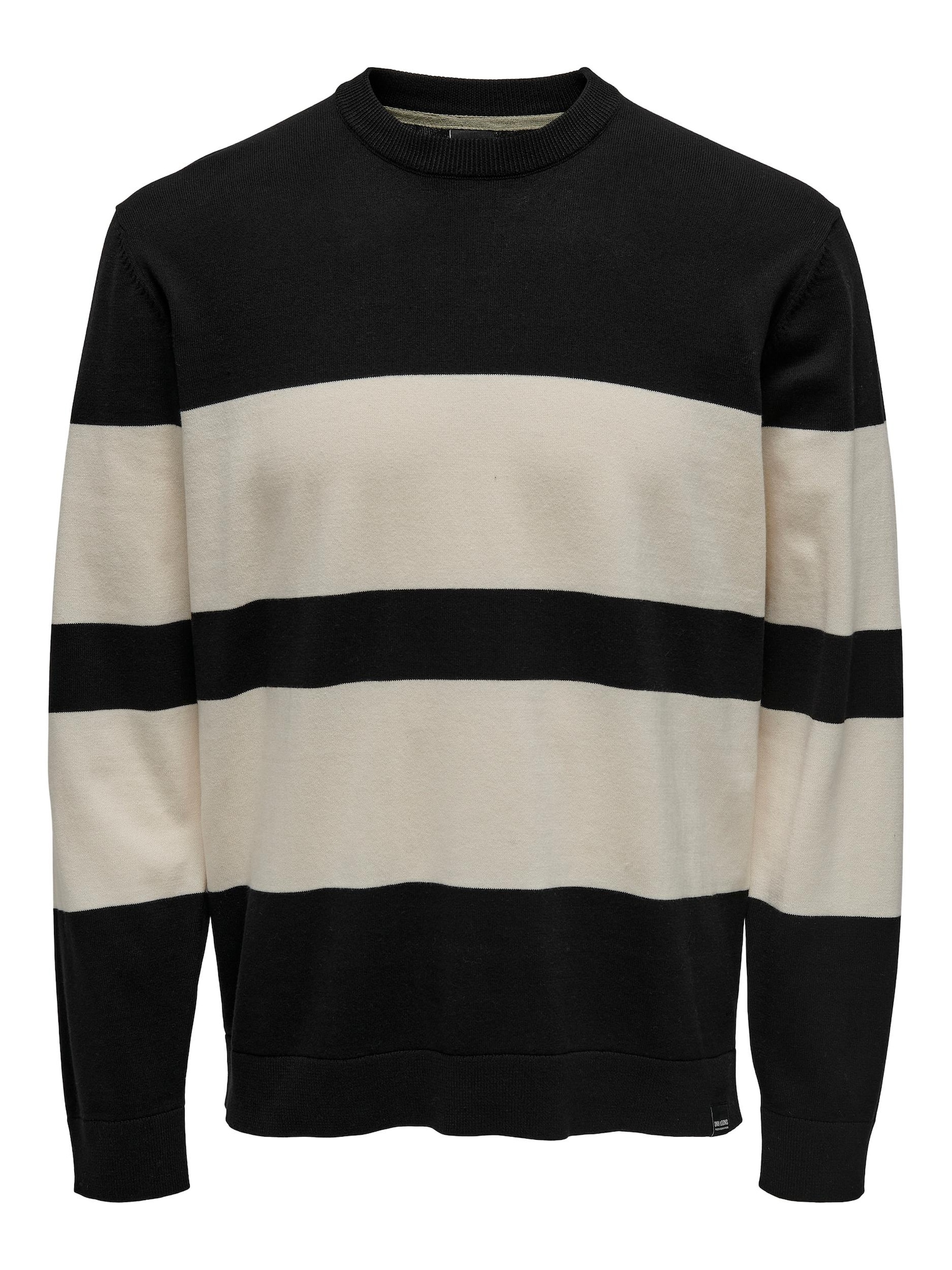 Only & Sons Pulover 'Coby'  bež / črna