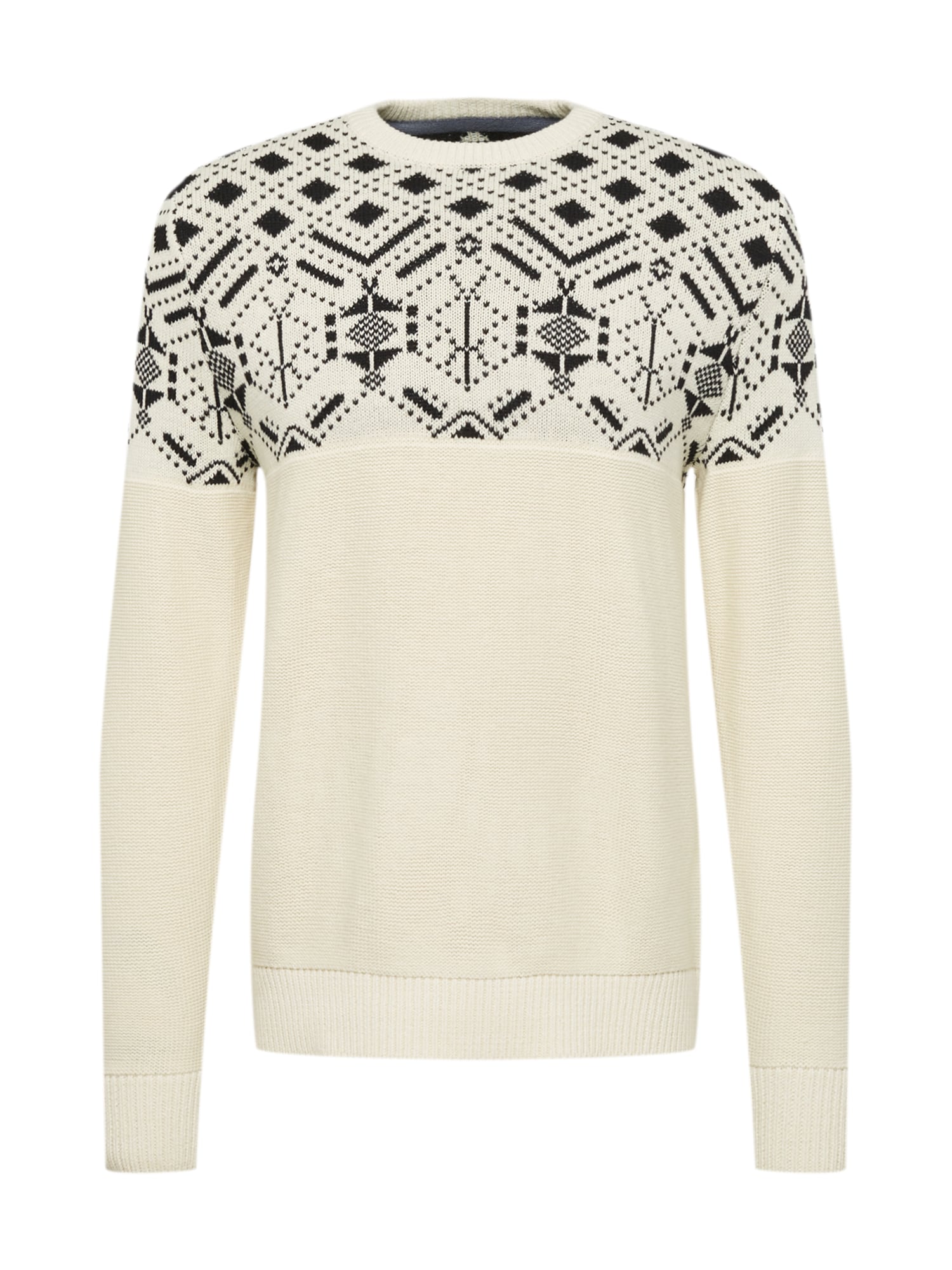 Only & Sons Pulover  šampanjec / črna