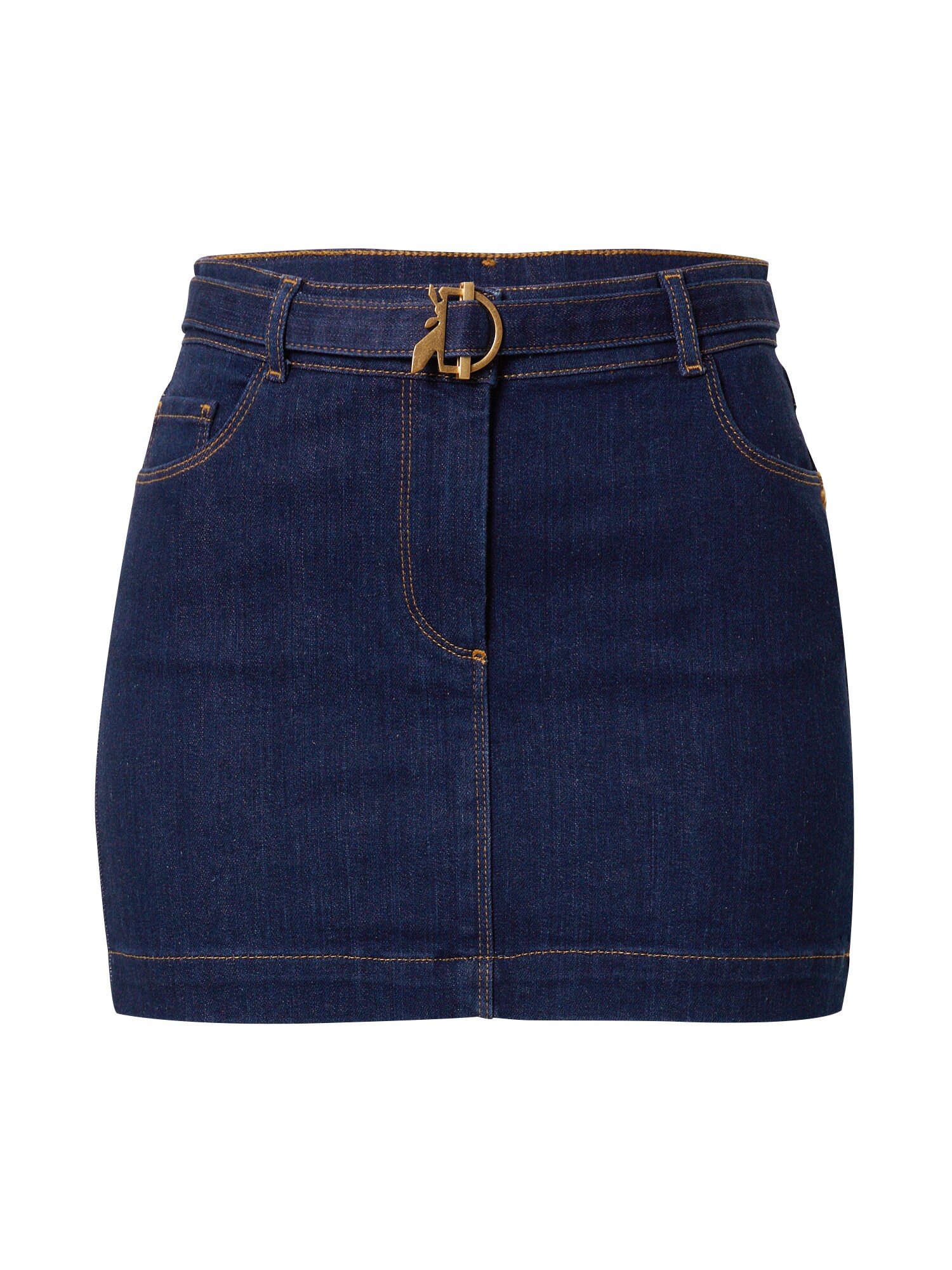 PATRIZIA PEPE Krilo 'GONNA'  moder denim / zlata