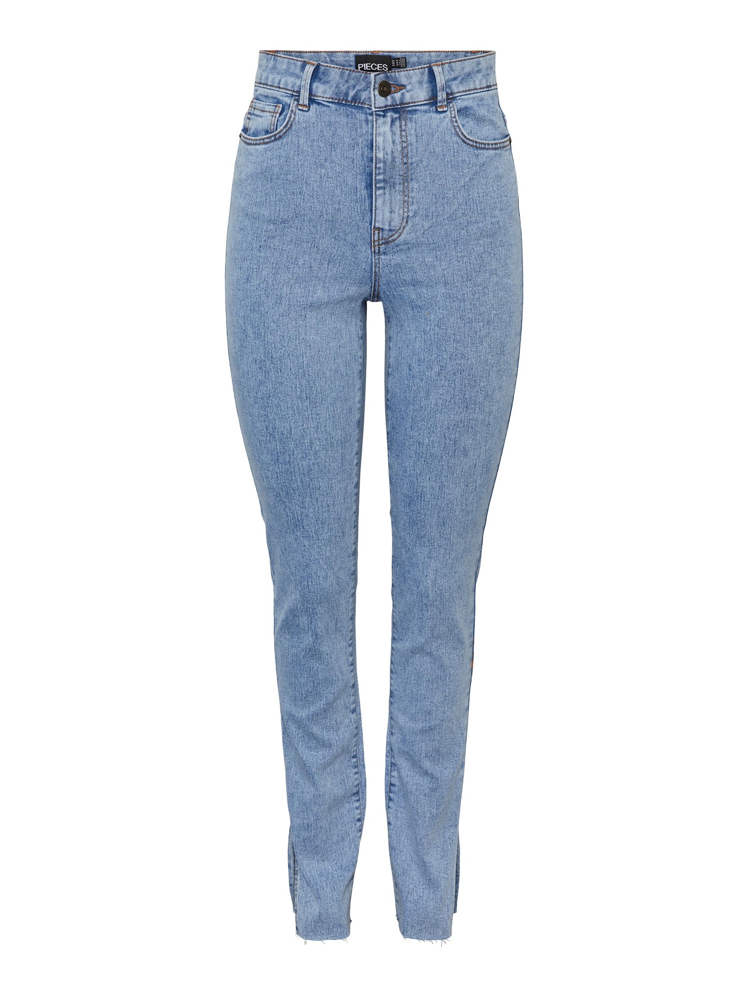 PIECES Kavbojke 'PEGGY'  moder denim