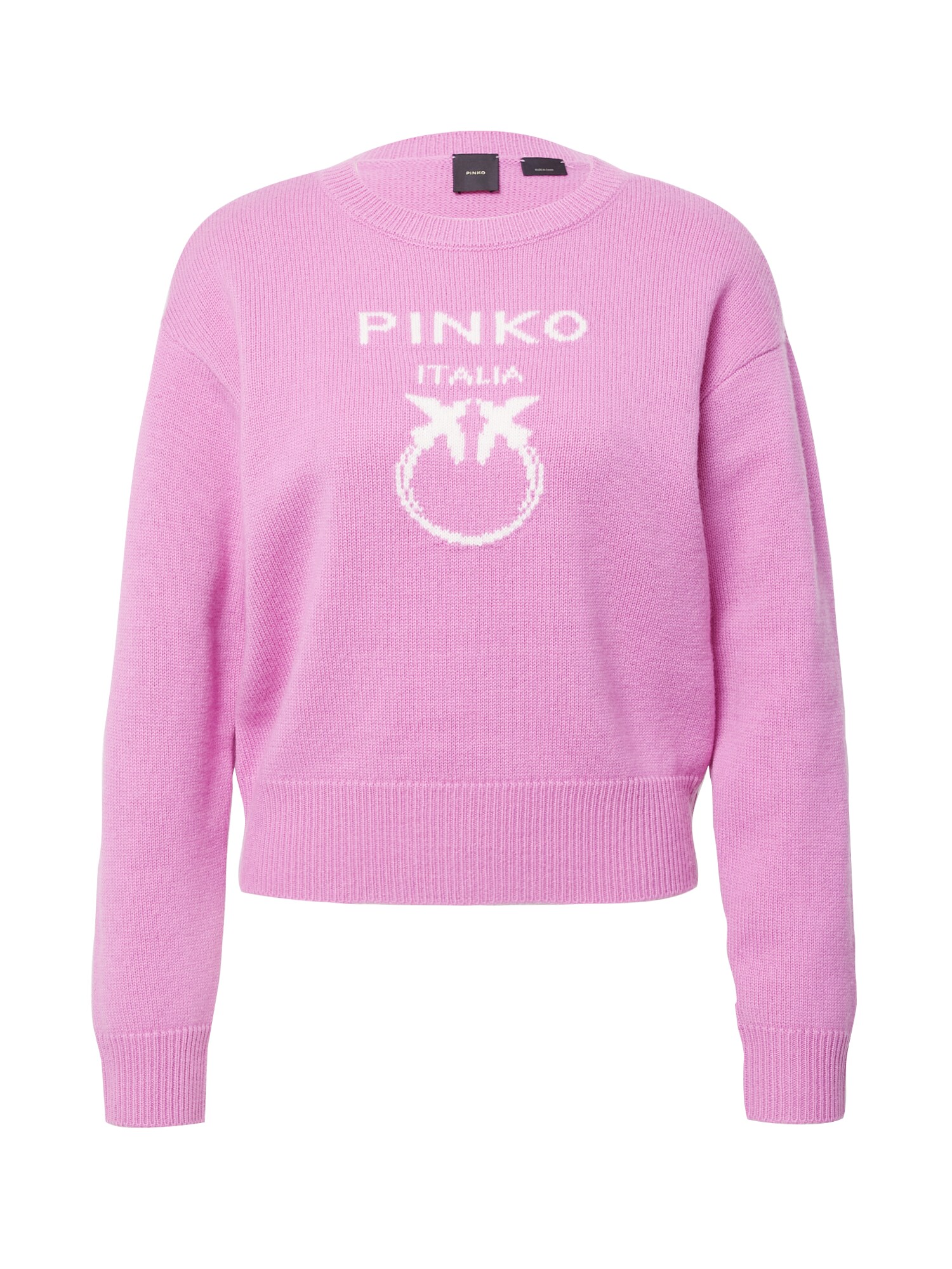 PINKO Pulover 'BURGOS MAGLIA'  eozin / bela