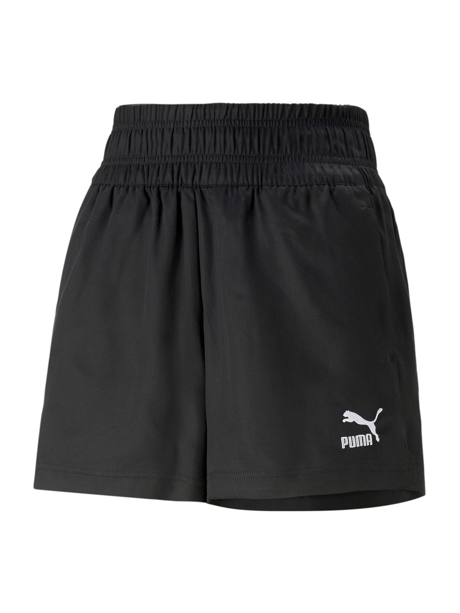 PUMA Hlače 'T7'  črna / bela
