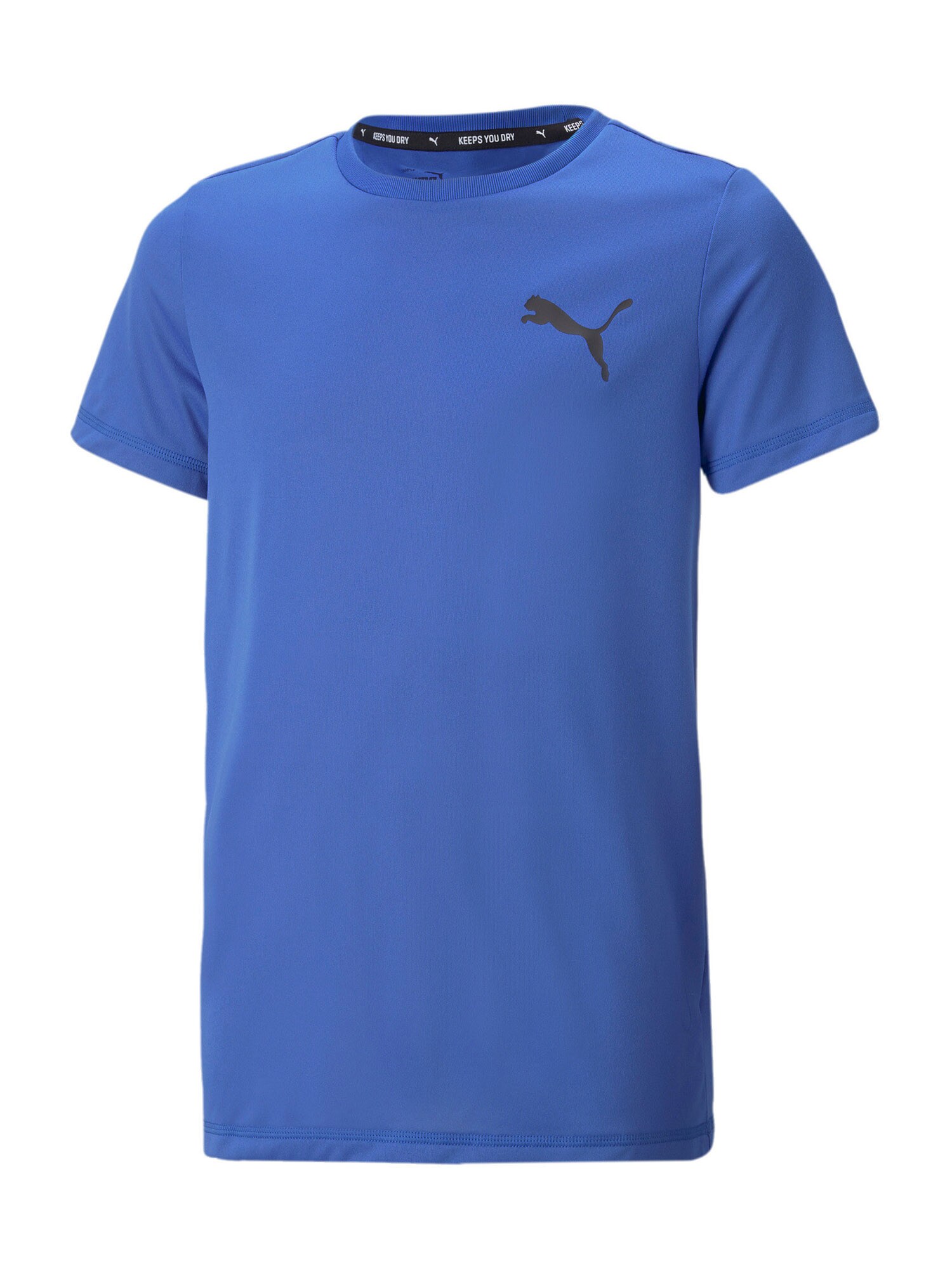PUMA Majica  modra / črna