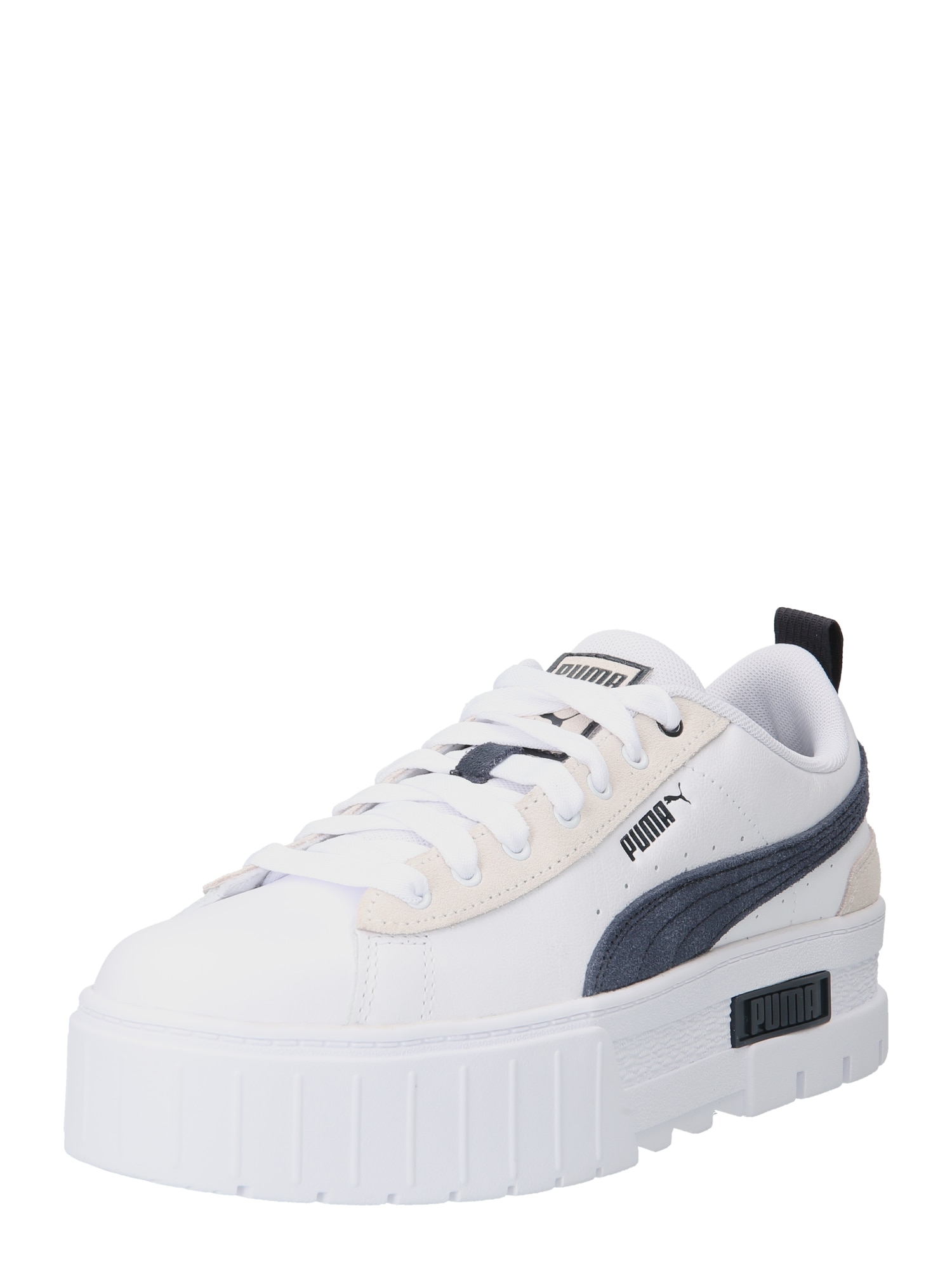 PUMA Nizke superge 'Mayze'  ecru / temno modra / bela