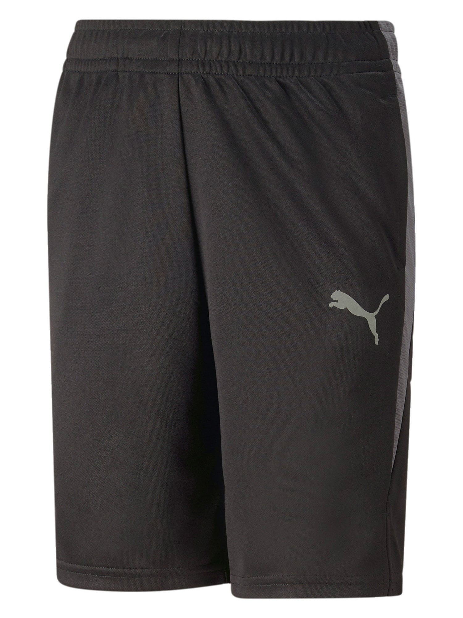 PUMA Športne hlače 'Poly'  siva / črna