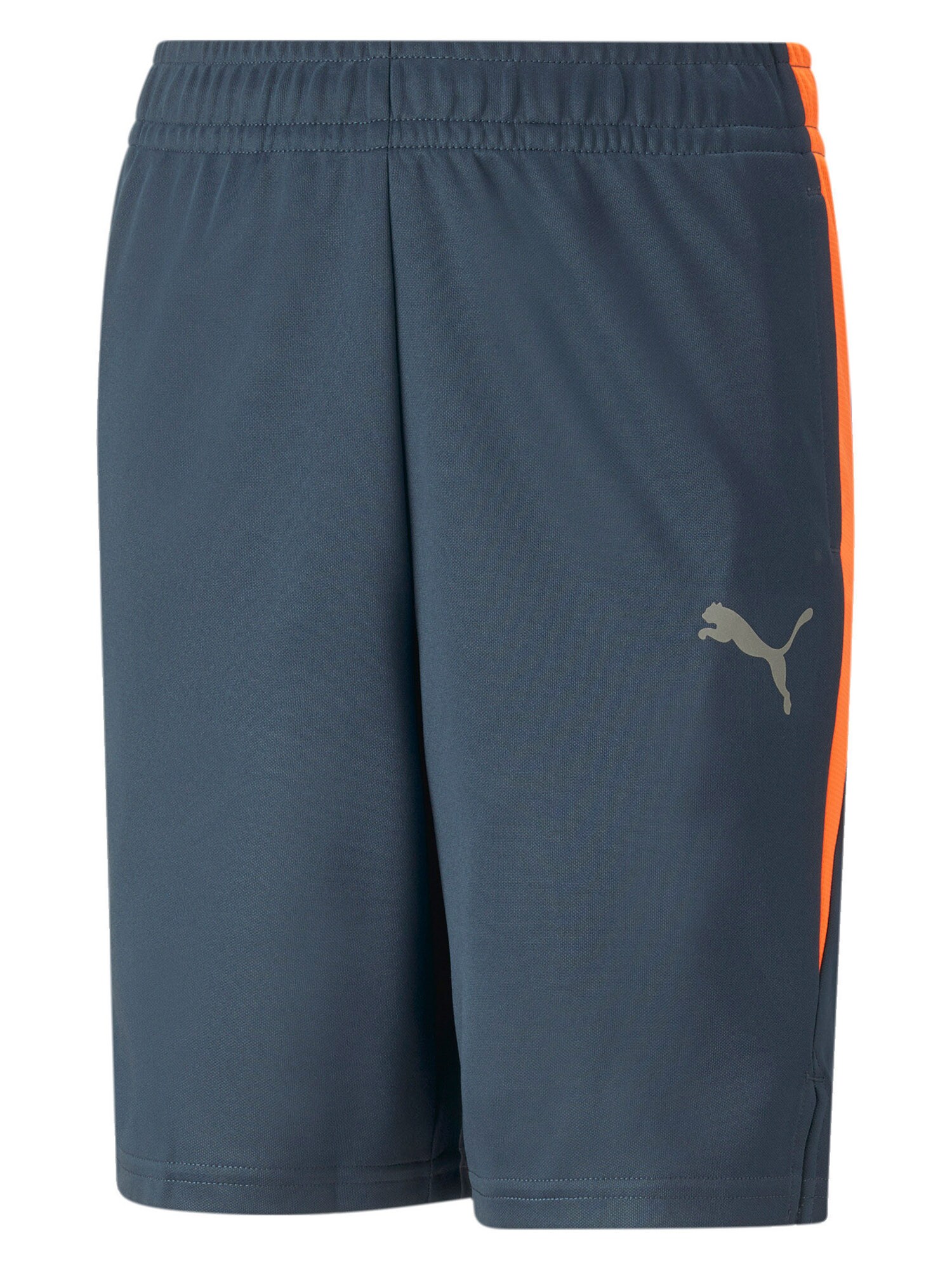 PUMA Športne hlače  dimno modra / siva / oranžna