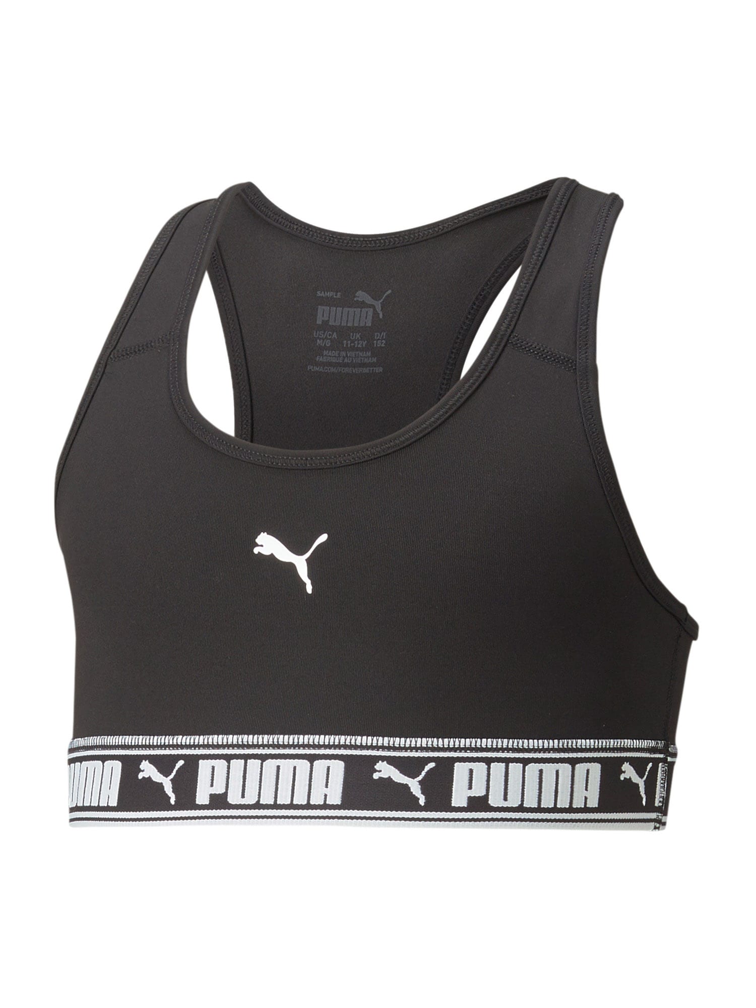 PUMA Športno spodnje perilo  črna / bela