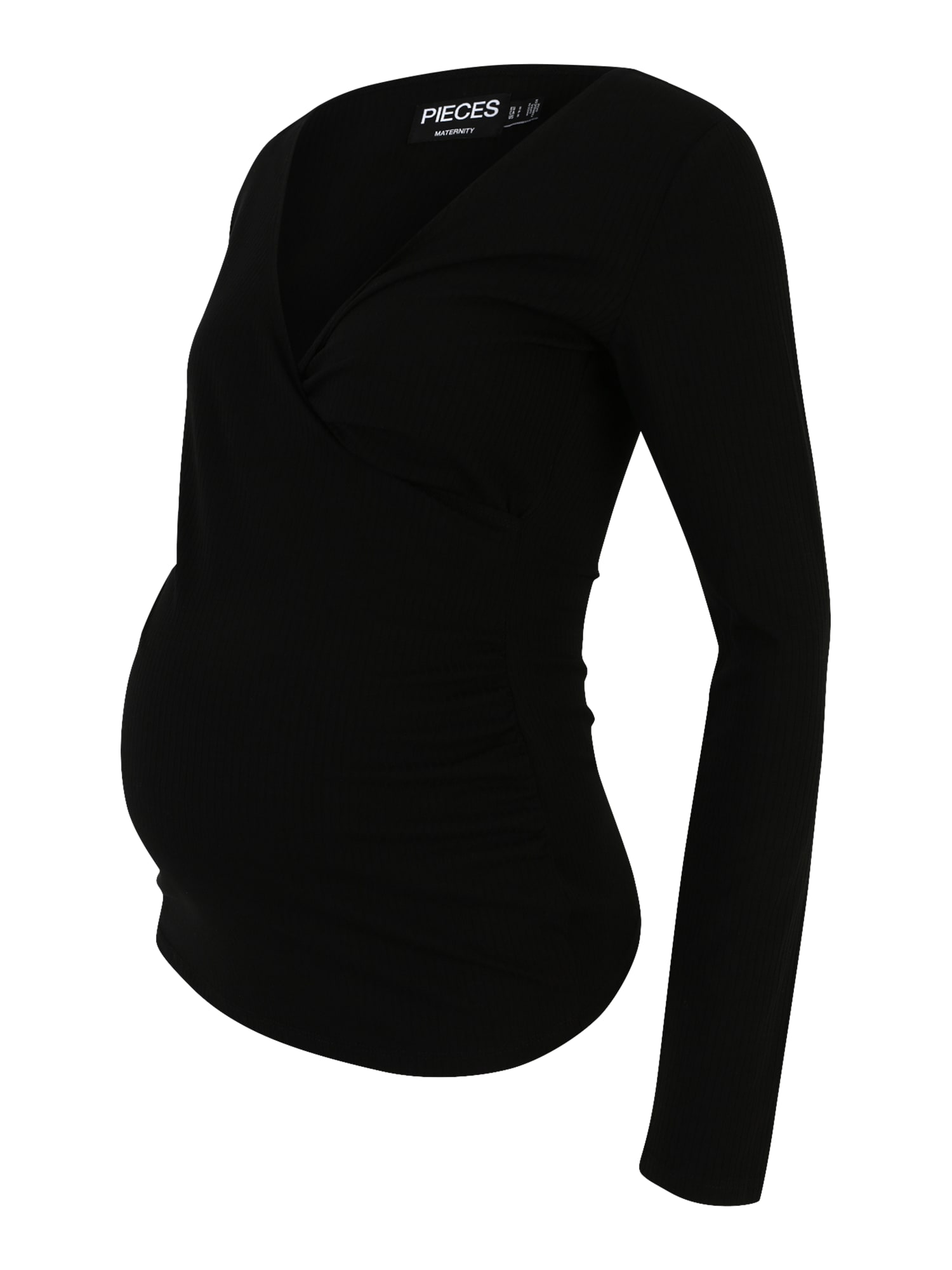 Pieces Maternity Majica 'HILDUR'  črna