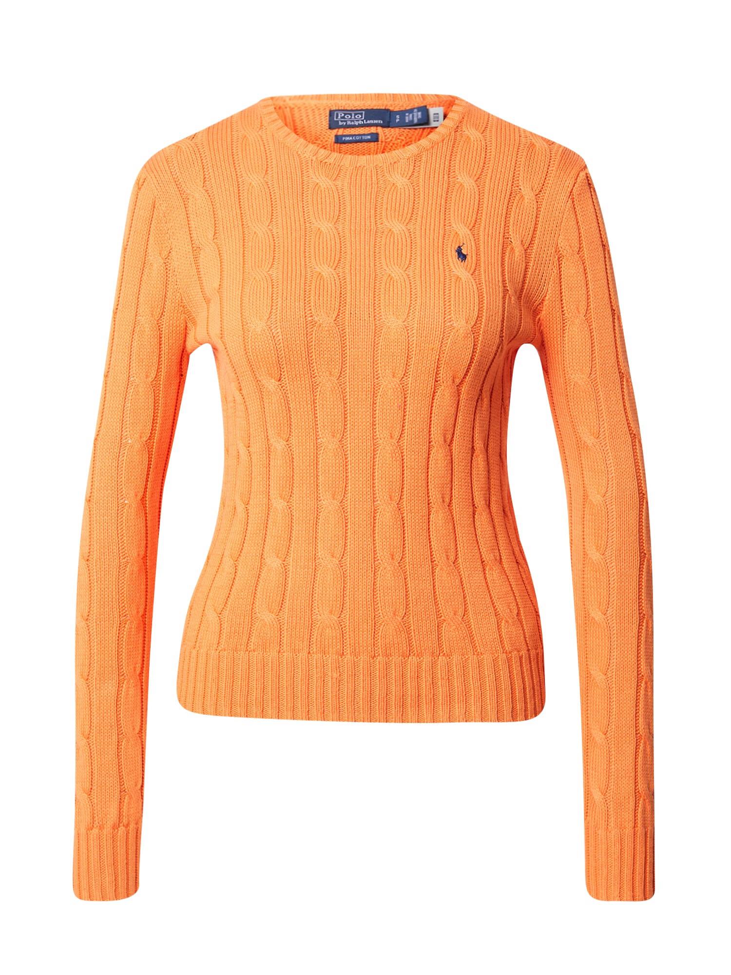 Polo Ralph Lauren Pulover 'Juliana'  mornarska / oranžna / bela