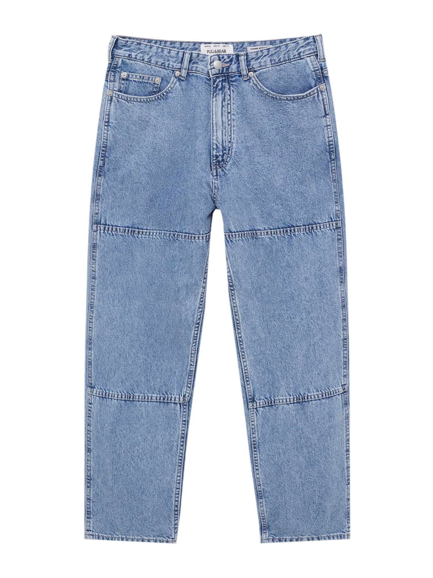 Pull&Bear Kavbojke  moder denim