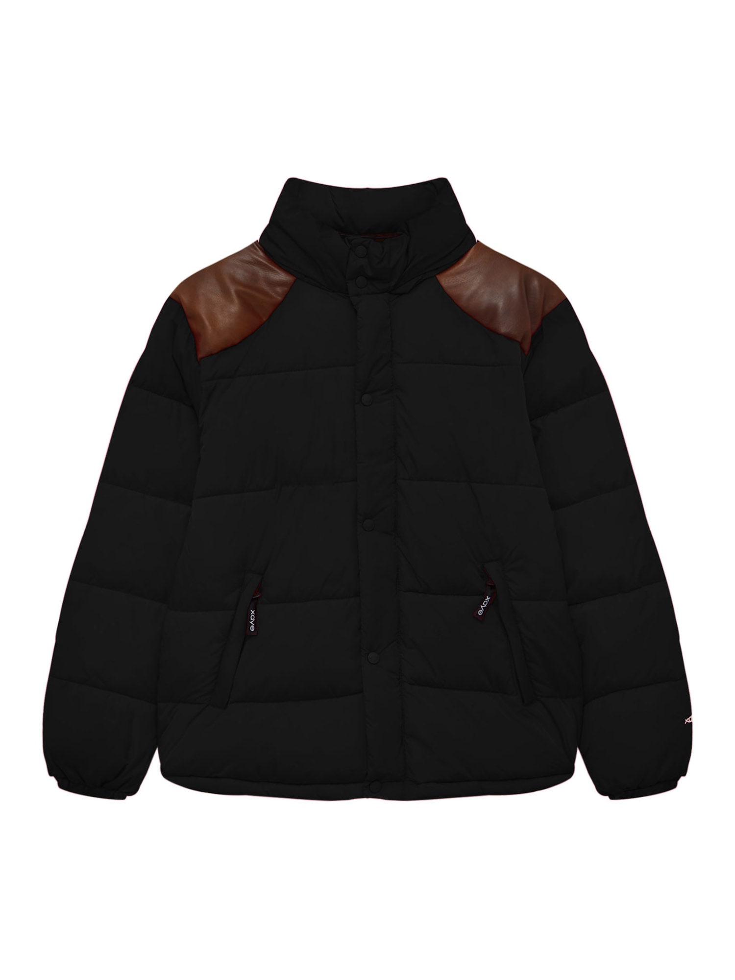 Pull&Bear Zimska jakna  temno rjava / črna