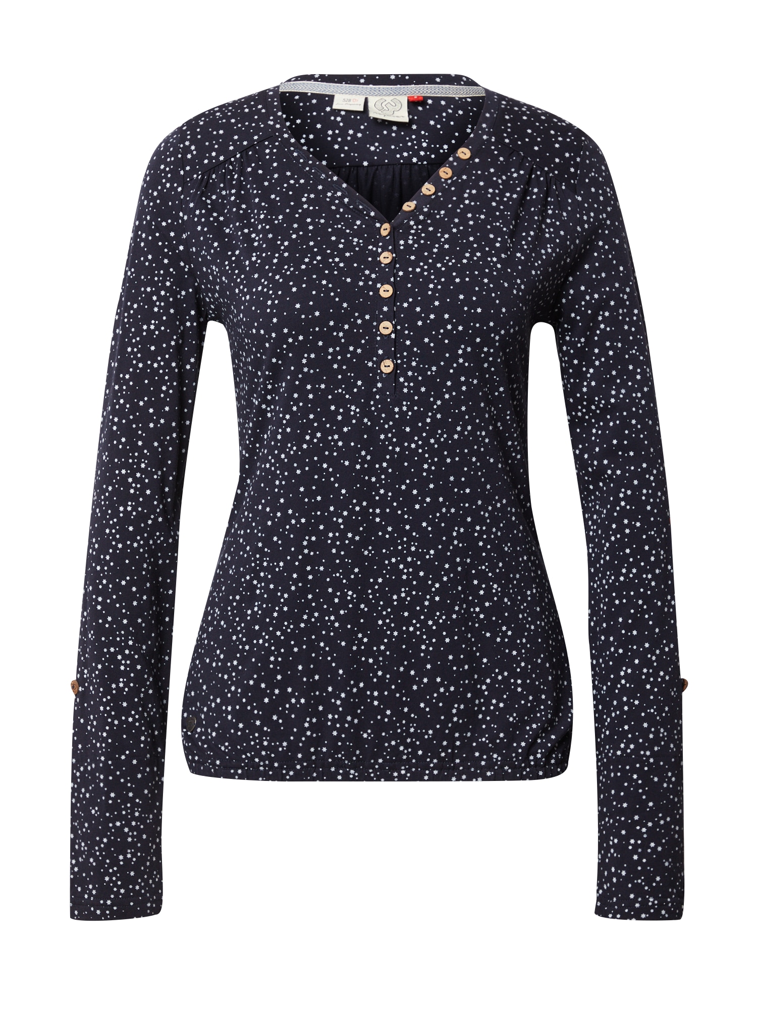 Ragwear Majica 'PINCH PRINT'  mornarska / bela