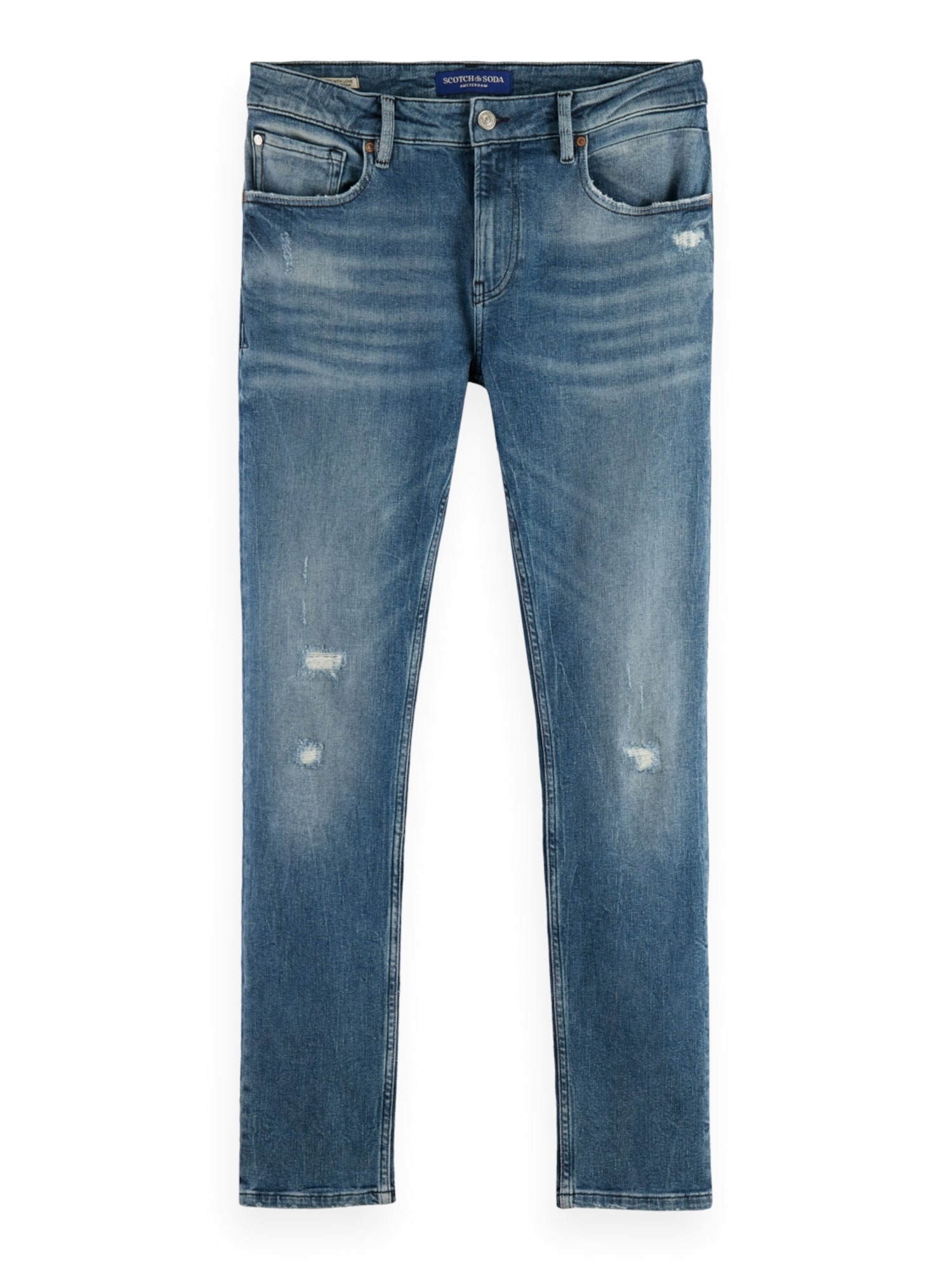 SCOTCH & SODA Kavbojke 'Skim'  moder denim