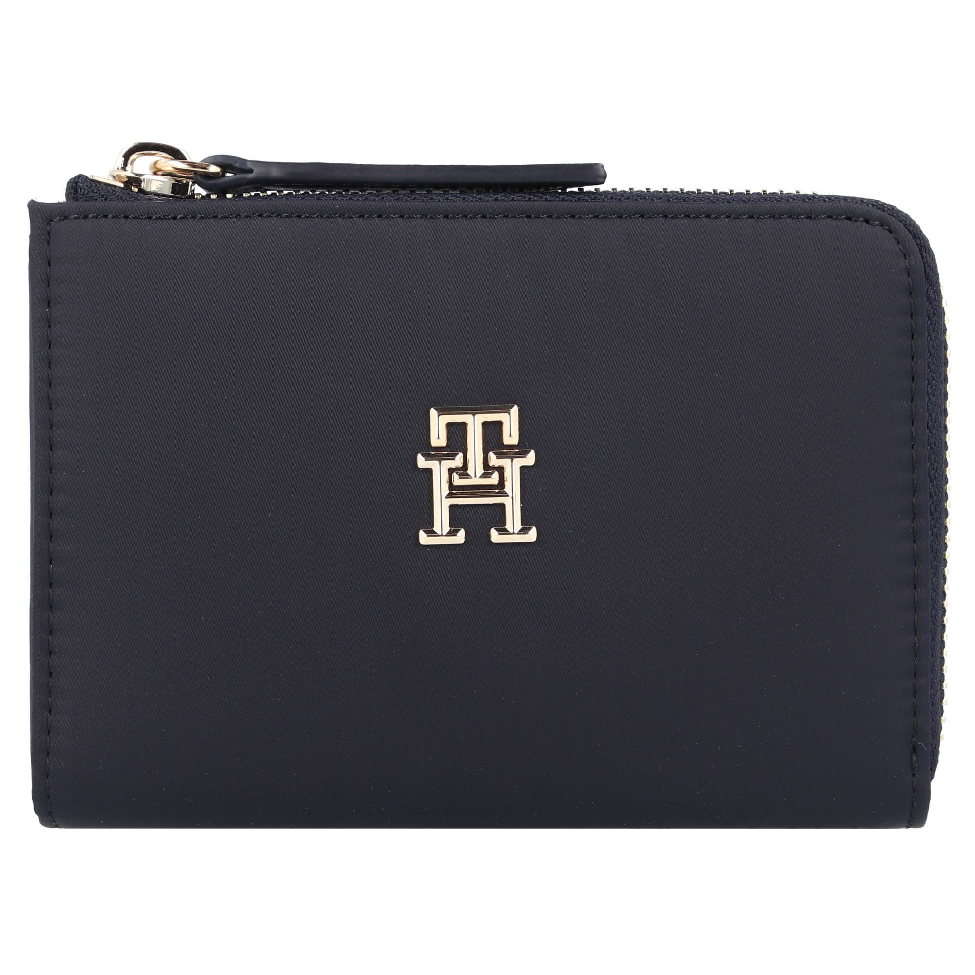 TOMMY HILFIGER Denarnica  nočno modra / zlata